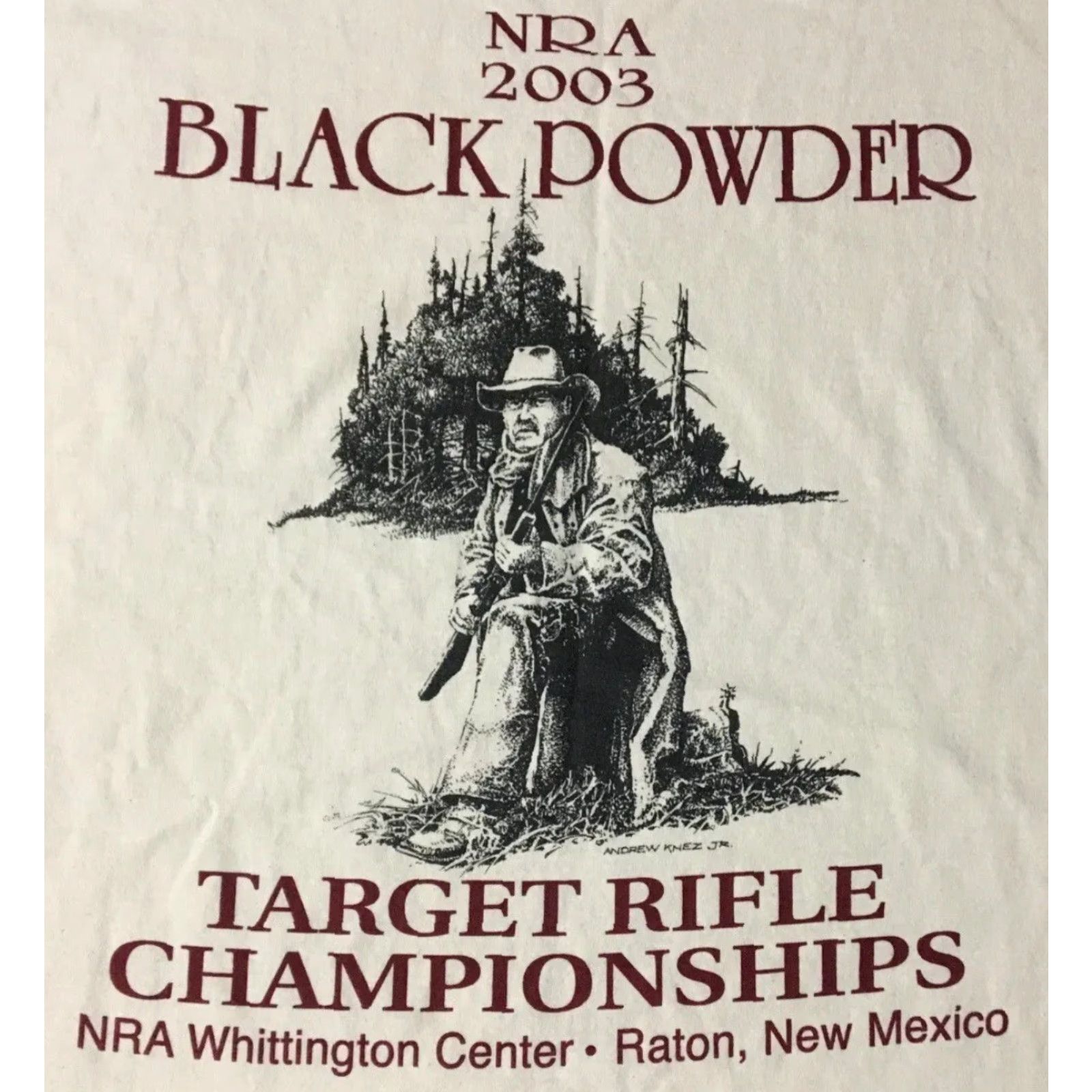 Vintage VINTAGE NRA Target Rifle Championship Shirt L Men Size US L / EU 52-54 / 3 - 2 Thumbnail