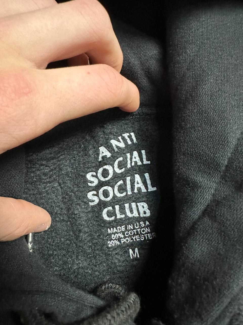 Anti Social Social Club Anti social club black hoodie kkoch Size US S / EU 44-46 / 1 - 5 Thumbnail