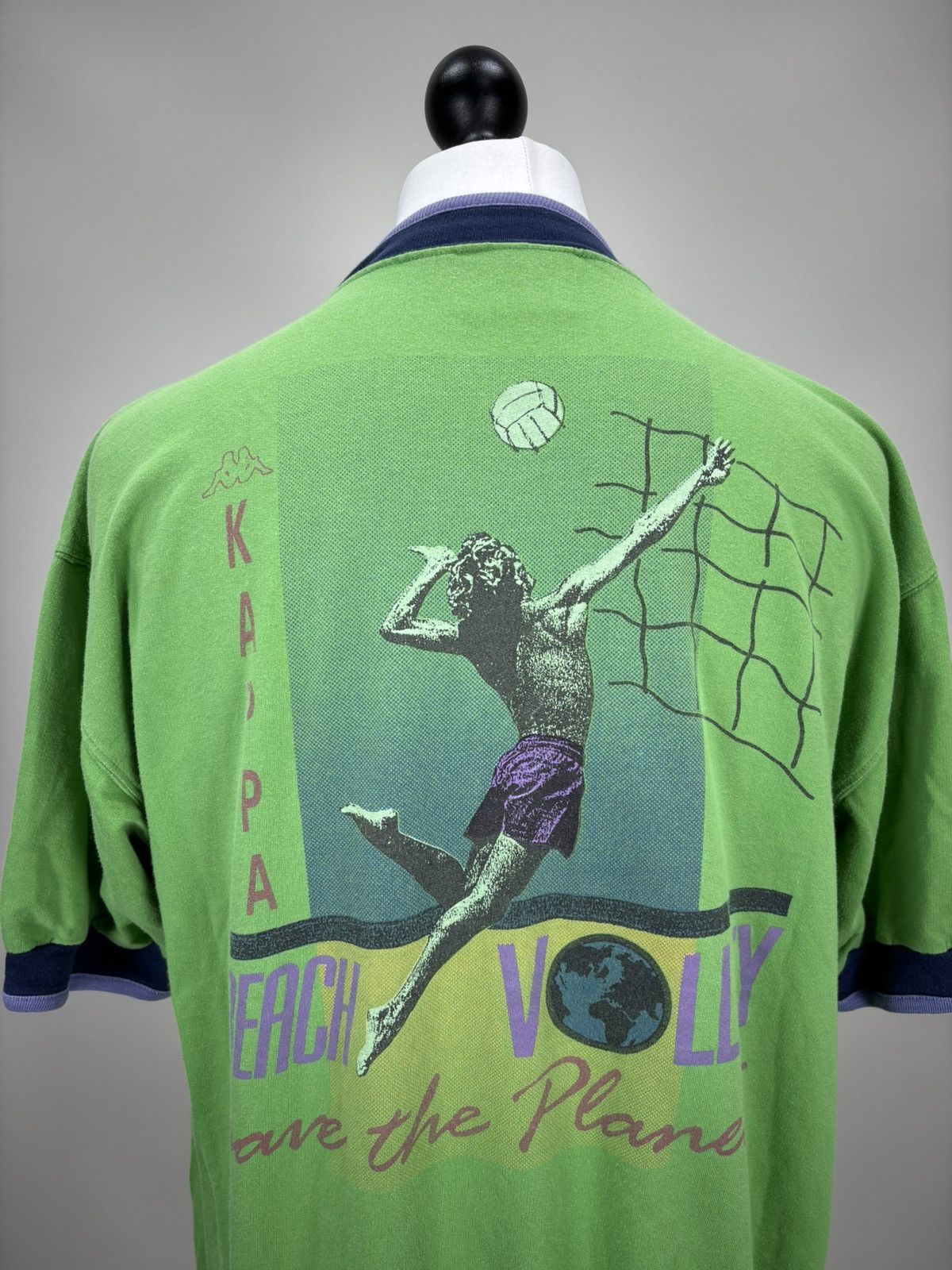 Kappa Mens vintage t shirt Kappa Volleyball Beach Size XL Size US XL / EU 56 / 4 - 7 Thumbnail