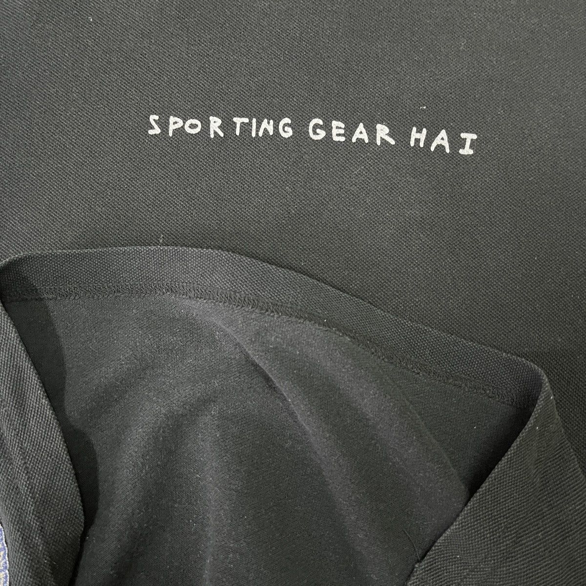 Hai Sporting Gear × Issey Miyake × Vintage Vintage Hai Sporting Gear Lacoste Cotton TShirt Size US M / EU 48-50 / 2 - 15 Thumbnail