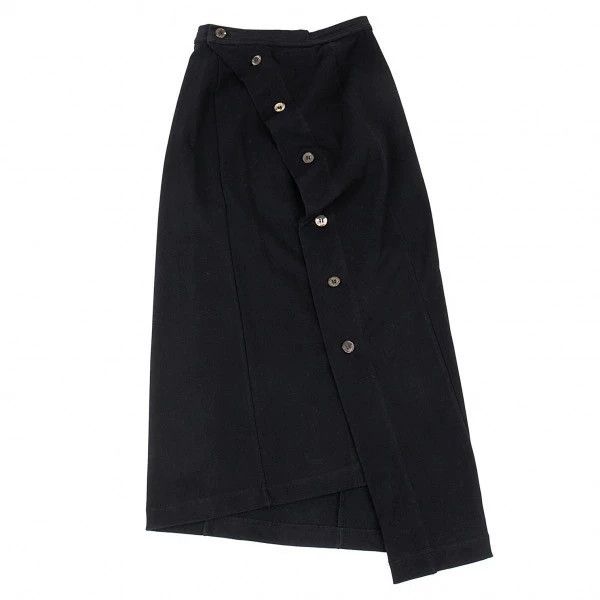 Comme des Garcons Comme Des Garcons size M Diagonal Button Wrap Skirt Size 25" / US 0 / IT 36 - 1 Thumbnail