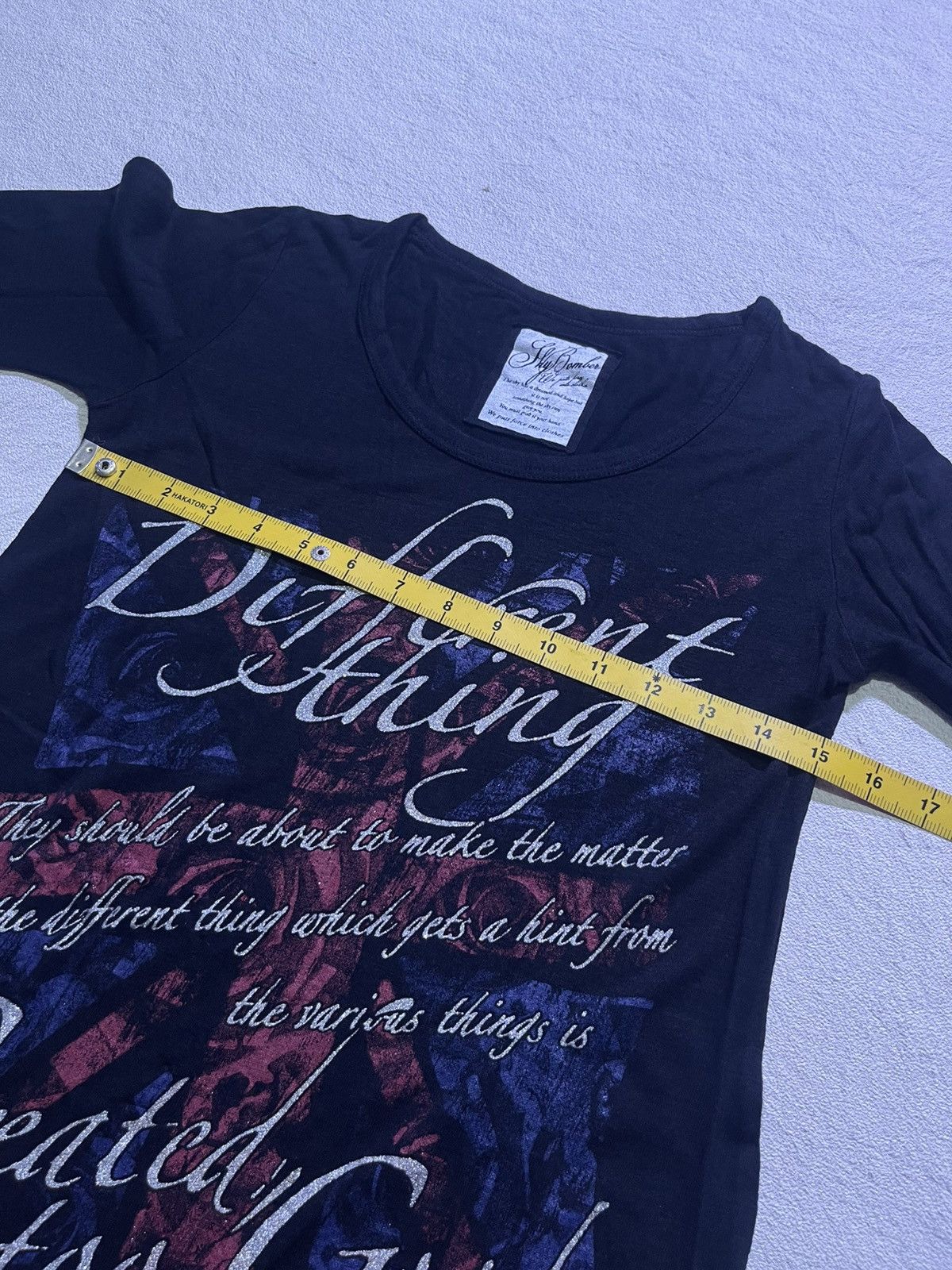 Hysteric Glamour Y2K DIFFERENT THING long sleeve tshirt Size S / US 4 / IT 40 - 7 Thumbnail