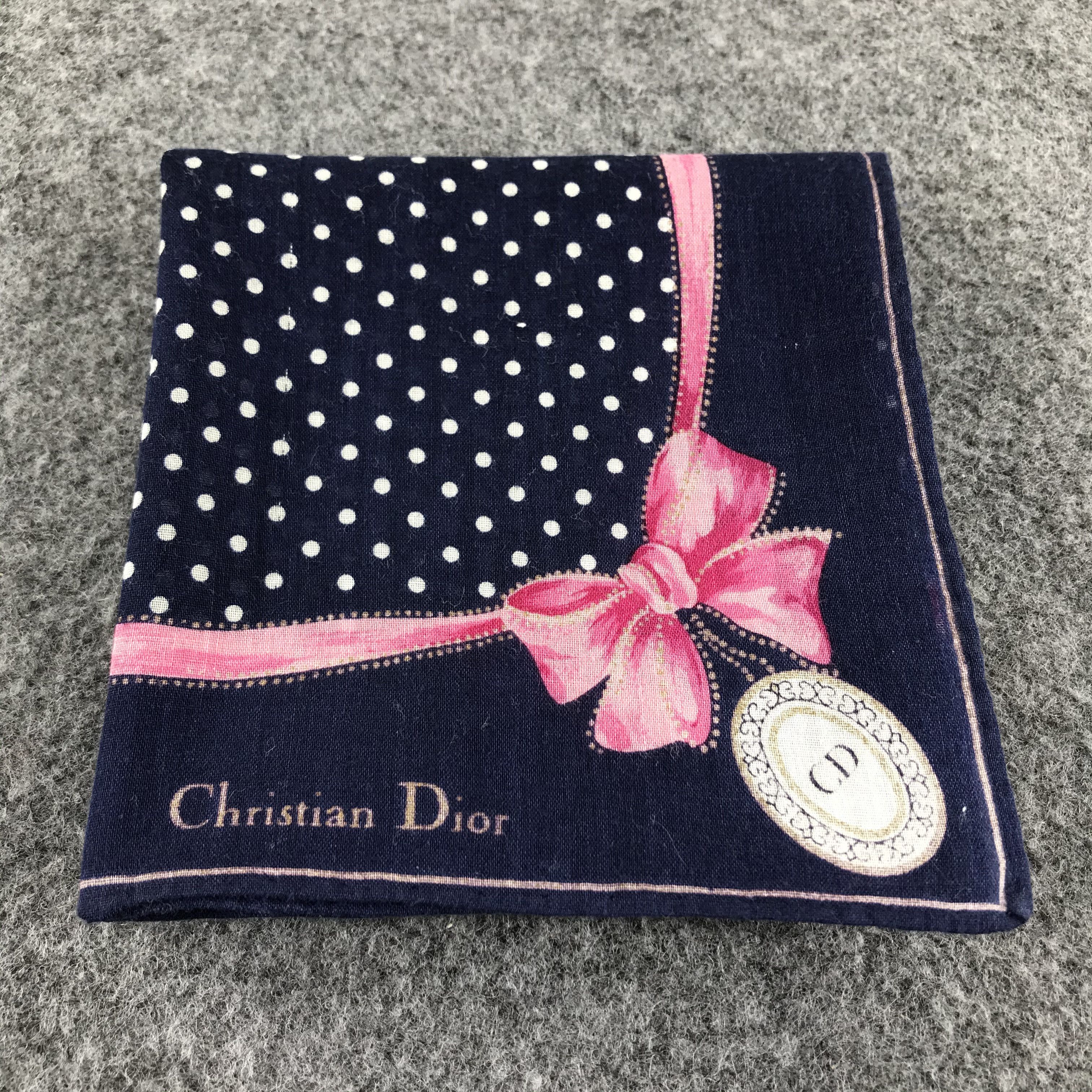 Christian Dior Monsieur Christian Dior Handkerchief Neckerchief Bandana H205 Size ONE SIZE - 6 Thumbnail