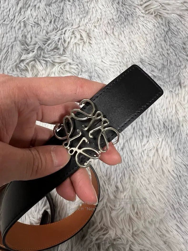 Loewe Loewe Best-Seller Logo Four-Leaf Clover Belt Size ONE SIZE - 2 Thumbnail