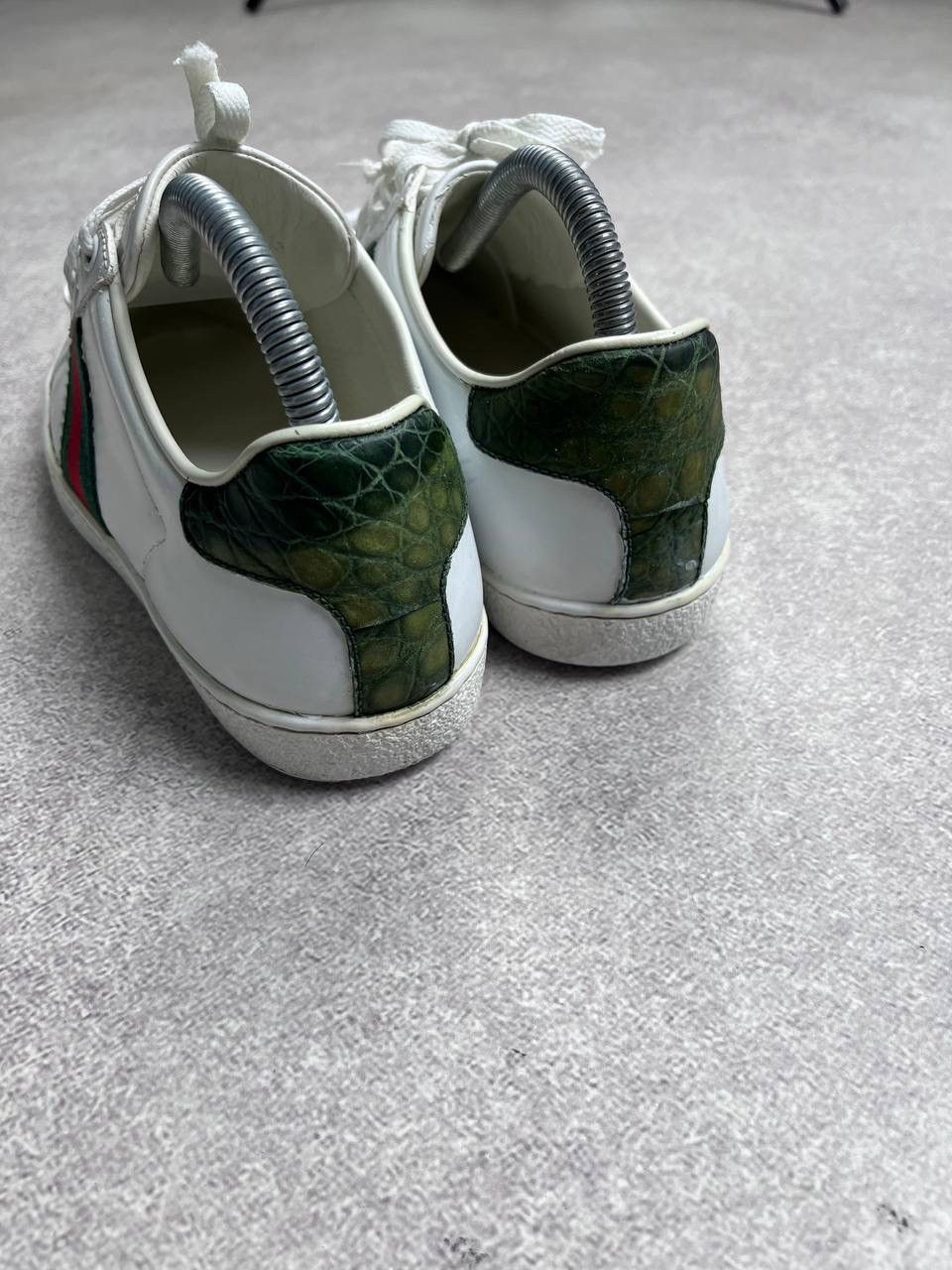 Gucci × Vintage Vintage Gucci GG Ace Low Leather Sneakers Y2K 38 Size US 5.5 / EU 38 - 6 Thumbnail