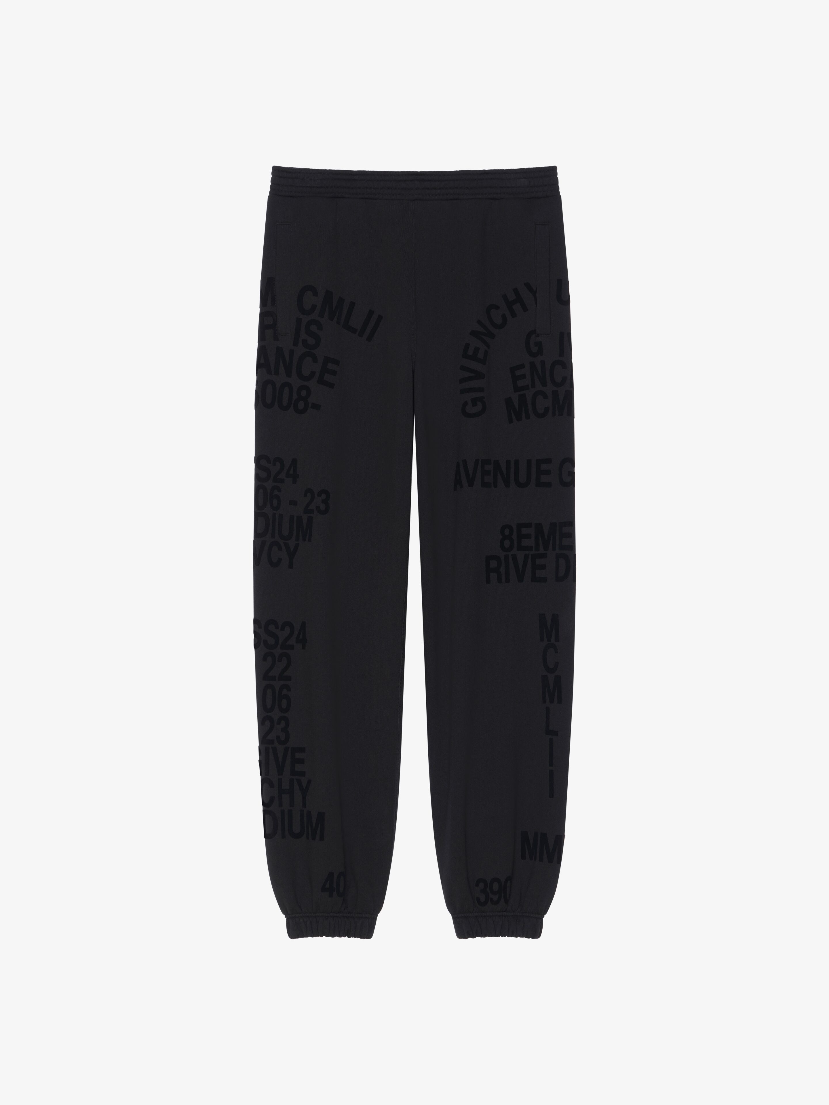 Givenchy o1n1vont0326 Jogger Pants in Black Size US 36 / EU 52 - 1 Thumbnail