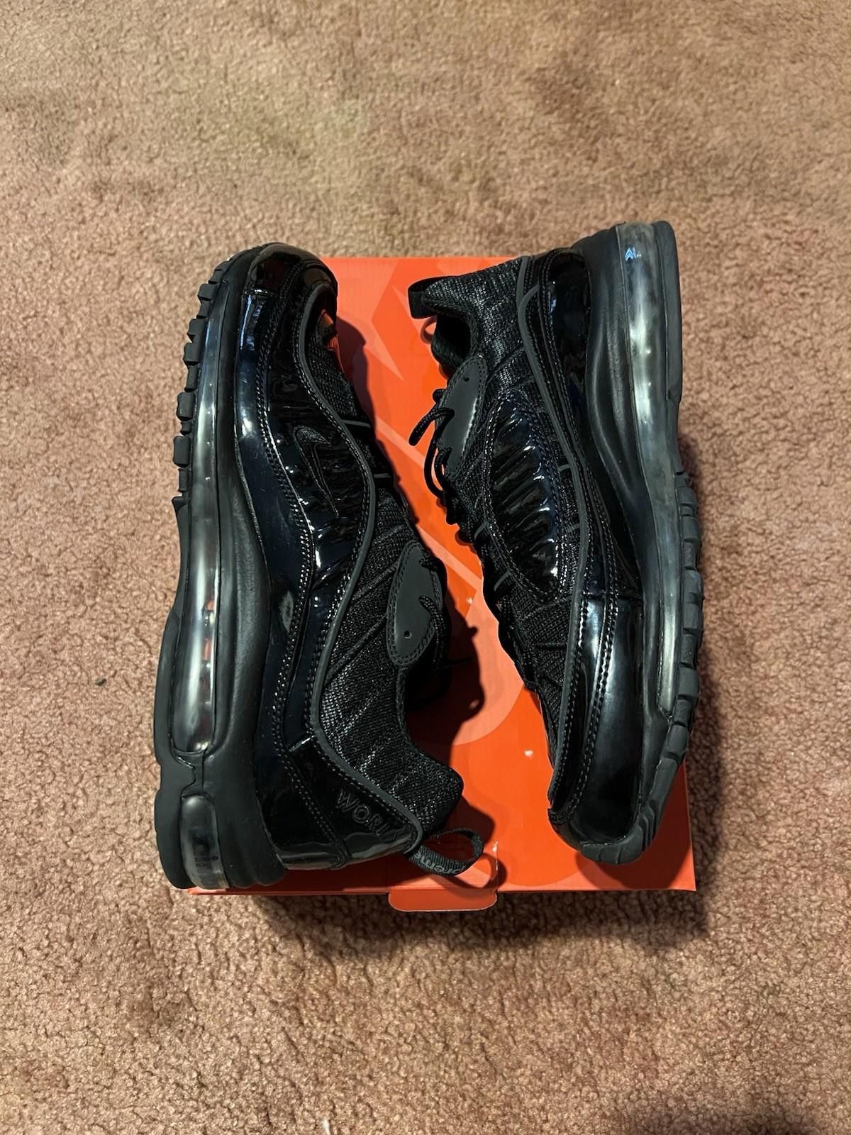 Nike 2016 Nike Air Max 98 Supreme 844694-001 US10.5 Size US 10.5 / EU 43-44 - 2 Thumbnail