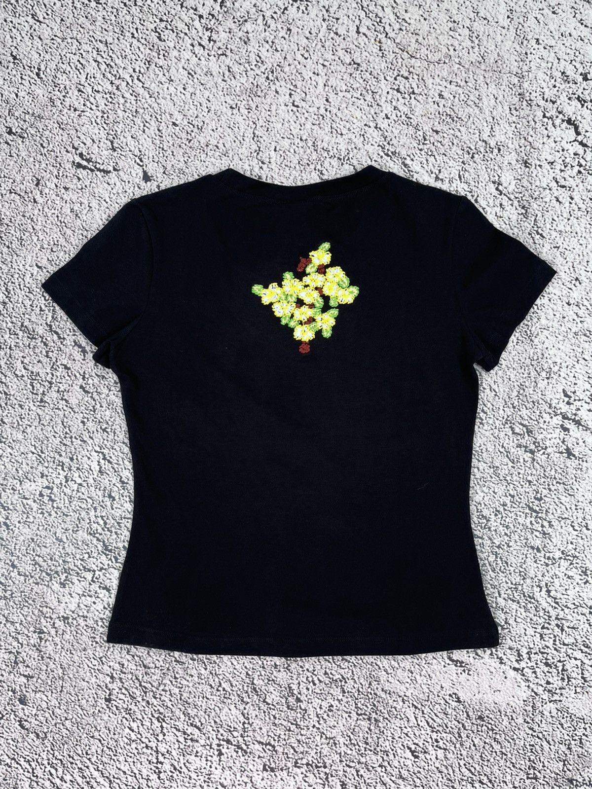Dolce & Gabbana NWT Dolce&Gabbana Amazing Embroidered Floral Logo TShirt Size M / US 6-8 / IT 42-44 - 8 Thumbnail