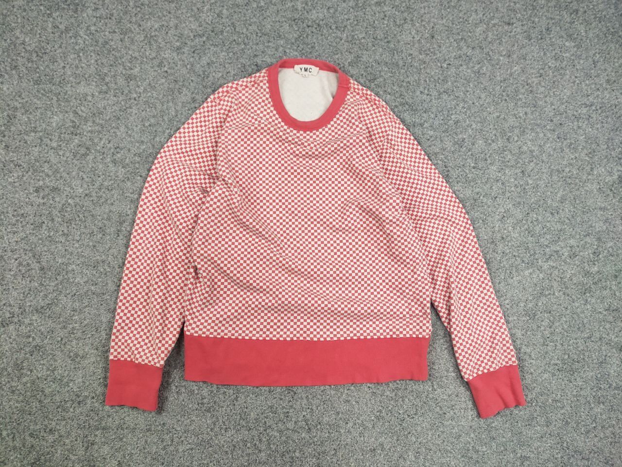 YMC Ymc you must create Designer classic crew chek Sweatshirt Size US L / EU 52-54 / 3 - 11 Thumbnail