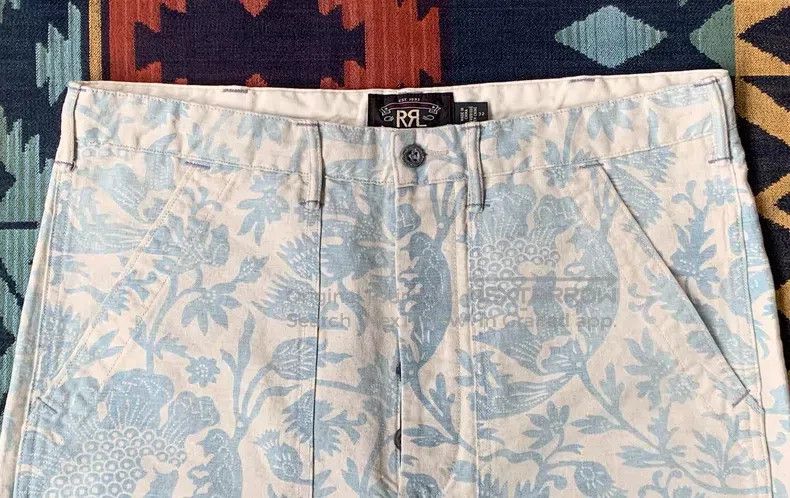RRL Ralph Lauren RRL Ralph Lauren Vintage Indigo Linen Work Shorts Size US 32 / EU 48 - 3 Thumbnail