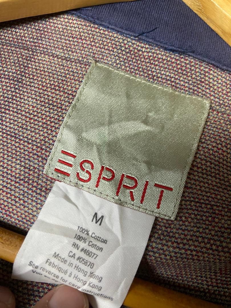 Esprit ESPRIT Brand Plaid Zip Up Jacket (176) Size US M / EU 48-50 / 2 - 3 Thumbnail