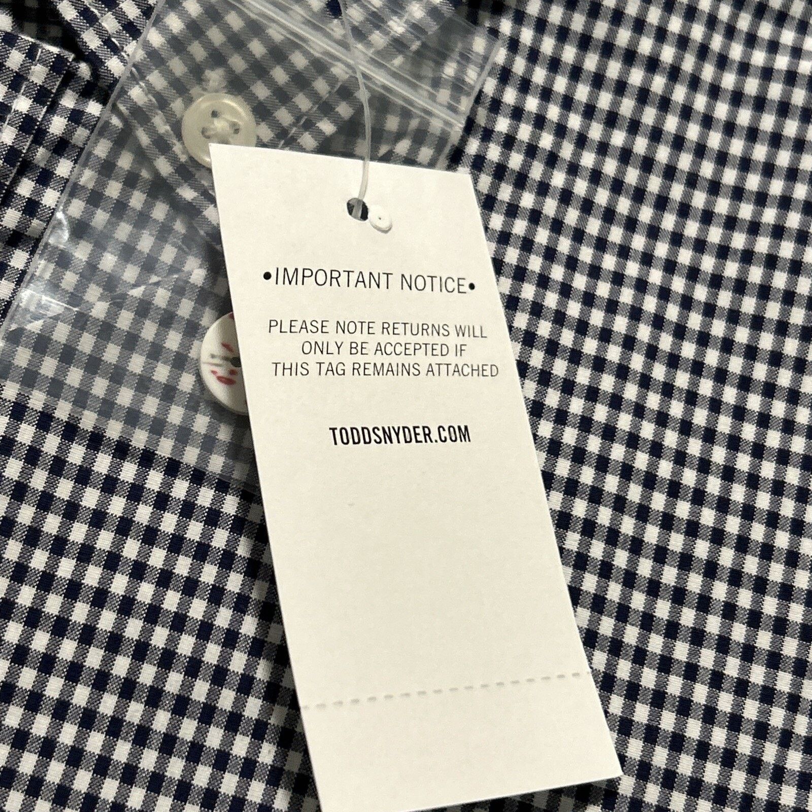 Todd Snyder Todd Snyder Button Up Shirt Mens XL Gingham Long sleeve Size US XL / EU 56 / 4 - 8 Thumbnail