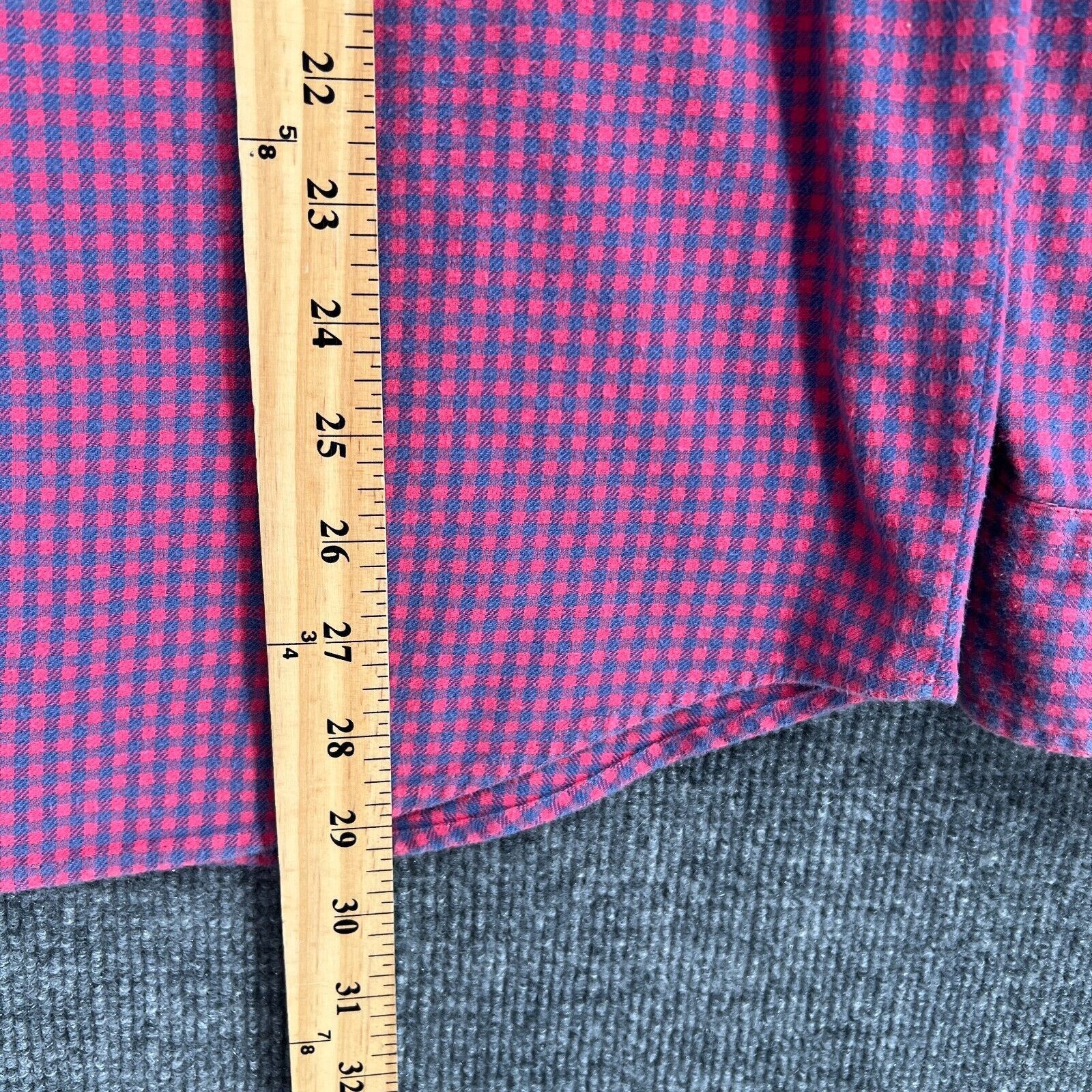 Vineyard Vines Vineyard Vines Flannel Slim Fit Tucker Shirt Pink Check Sz L Size US L / EU 52-54 / 3 - 10 Thumbnail