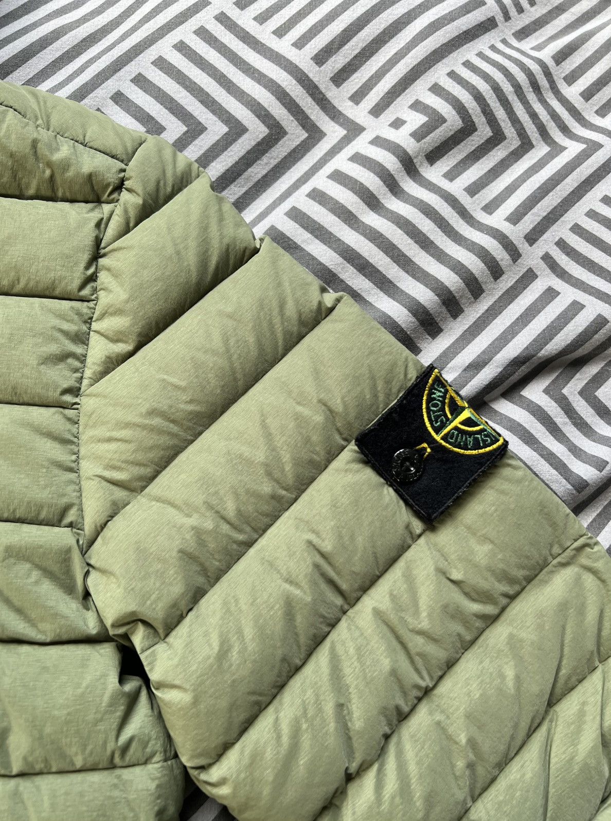 Stone Island Stone Island | Loom Woven Down Nylon-TC | Green | Size S Size US S / EU 44-46 / 1 - 12 Thumbnail