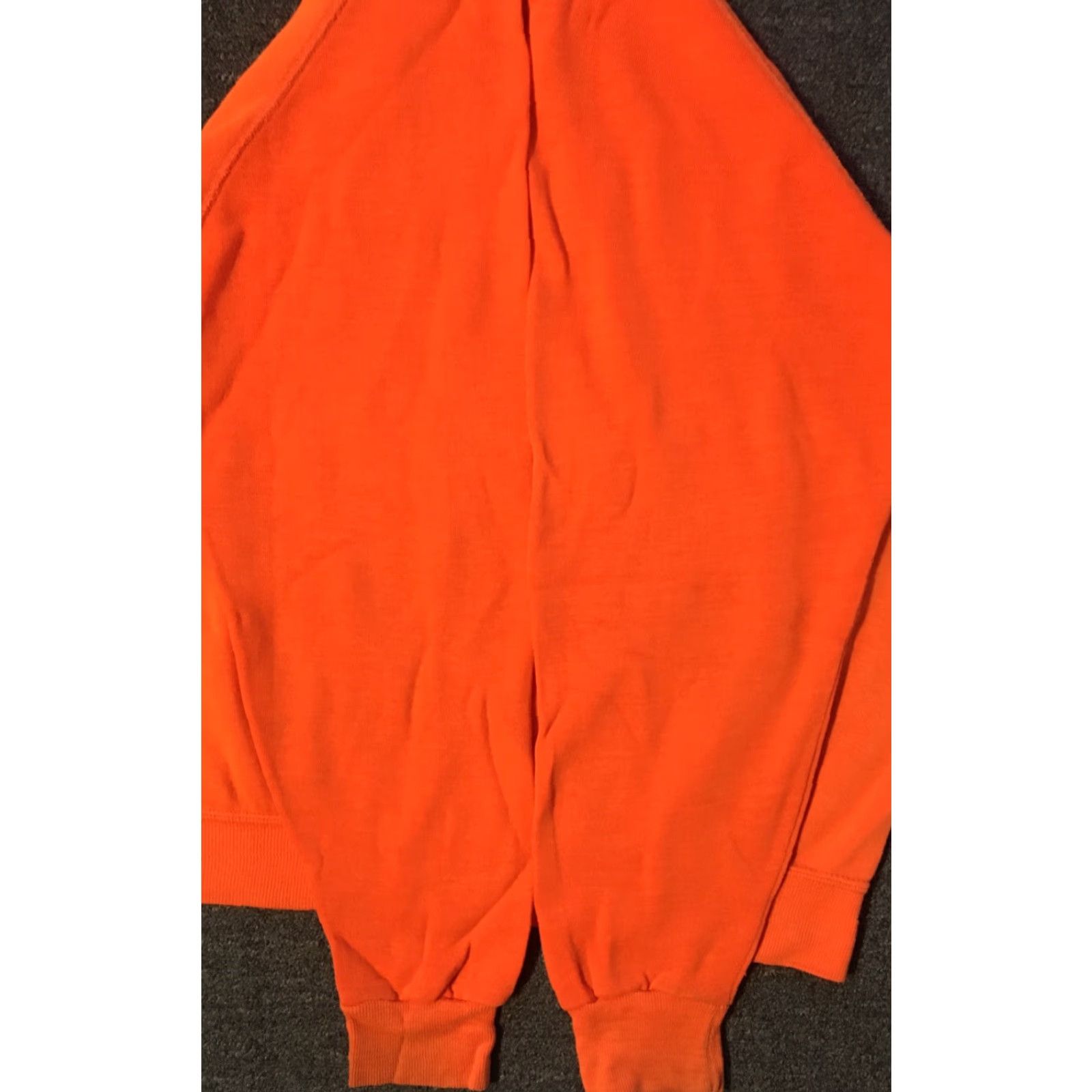 Vintage VINTAGE 80s Faded Sweatshirt L USA Orange Pullover Hoodie Men Vintage American Size US L / EU 52-54 / 3 - 2 Thumbnail