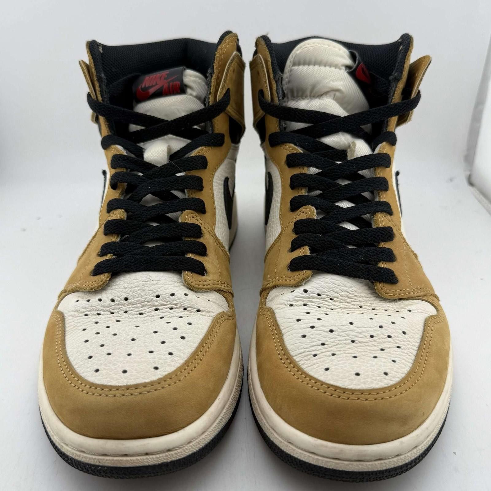 Jordan Brand Jordan 1 Rookie Of The Year 10.5 Used OG Box 555088-700 Size US 10.5 / EU 43-44 - 3 Thumbnail