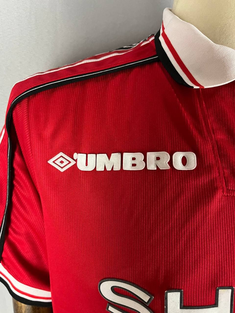 Umbro Manchester United Umbro Tee T Shirt Polo Beckham 7 Jersey Size US XXL / EU 58 / 5 - 5 Thumbnail