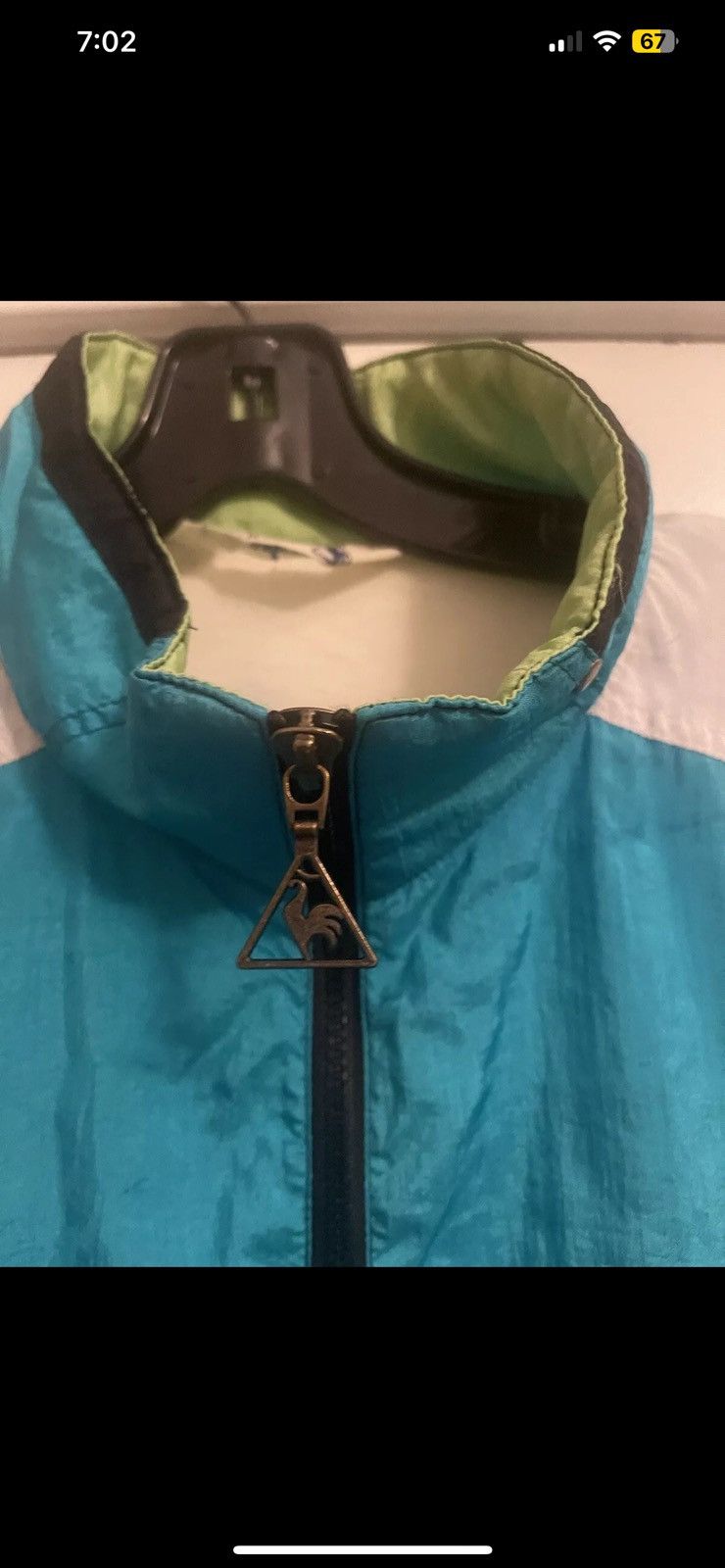 Le Coq Sportif × Vintage Vintage Le Coq Sportif Windbreaker Full Zip Size US M / EU 48-50 / 2 - 3 Thumbnail