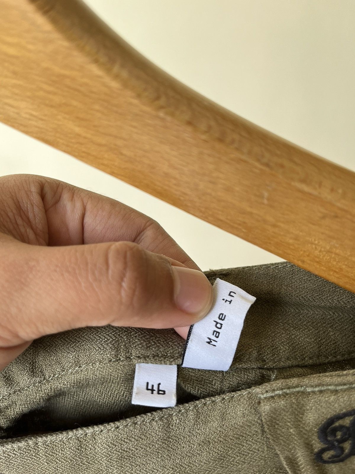 Balenciaga Balenciaga Bush Linen Pants Size 33" - 4 Thumbnail