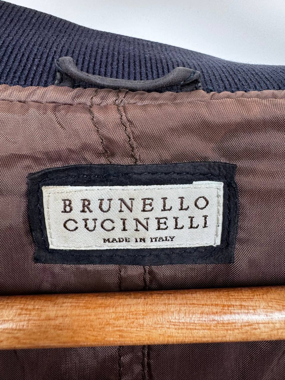 Brunello Cucinelli Brunello Cucinelli Suede Bomber Jacket Size US M / EU 48-50 / 2 - 10 Thumbnail