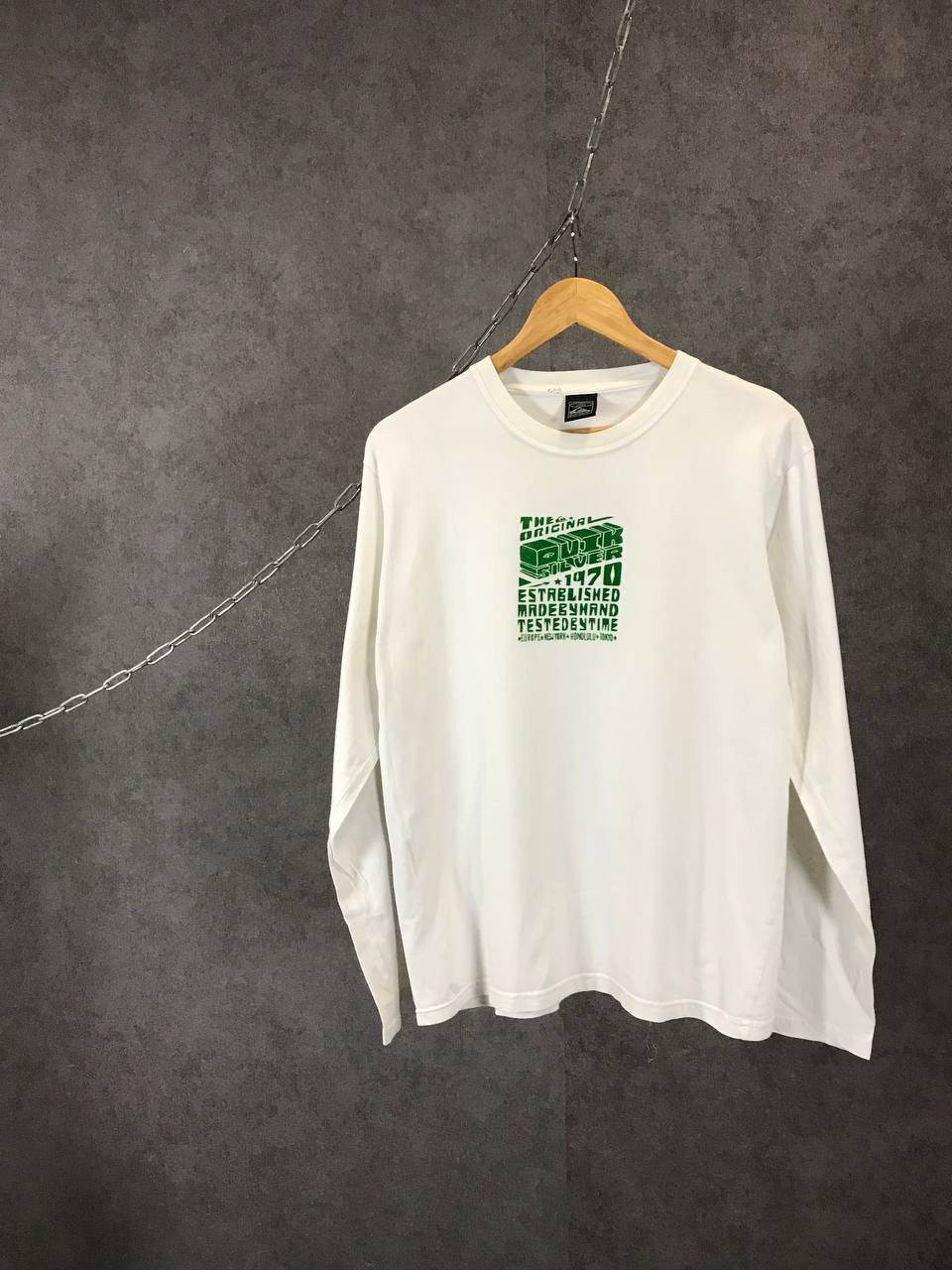 Quiksilver × Vintage Quiksilver vintage outdoor longsleeve Size US M / EU 48-50 / 2 - 1 Thumbnail