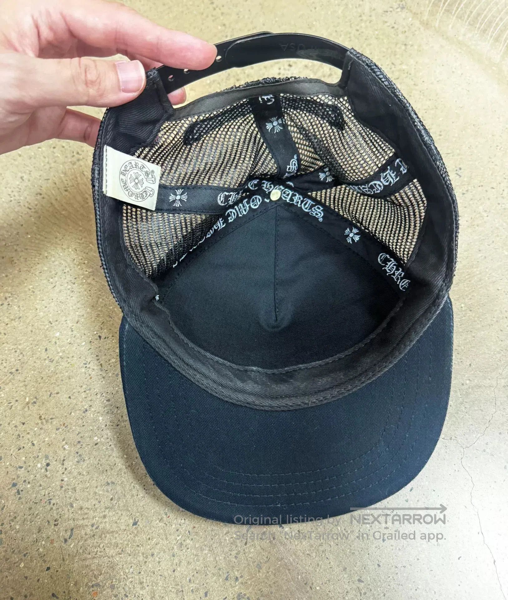 Chrome Hearts chrome hearts trucker hat with embroidery. Size ONE SIZE - 6 Thumbnail
