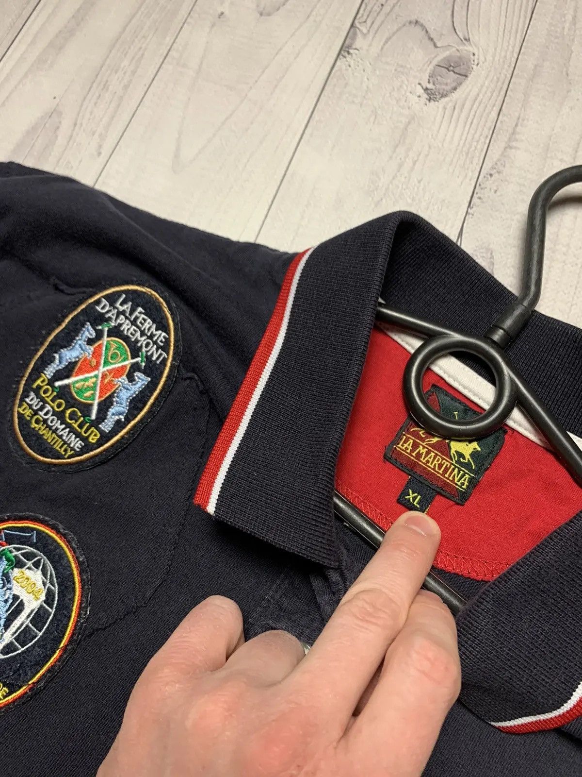 La Martina Vintage polo La Martina USA big logo number Eagle XL Size US XL / EU 56 / 4 - 6 Thumbnail