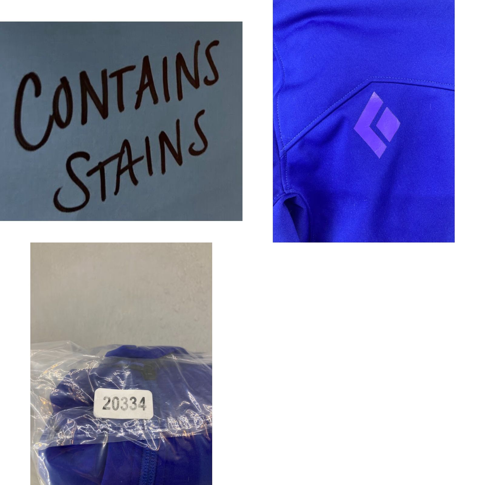Black Diamond Black Diamond Jacket Womens XS Blue Full Zip Hooded Fitted Outdoor Hiking Outdoor Jacket Womens XS Blue Hooded Softshell Travel Casual Gift idea? Size XS / US 0-2 / IT 36-38 - 9 Thumbnail