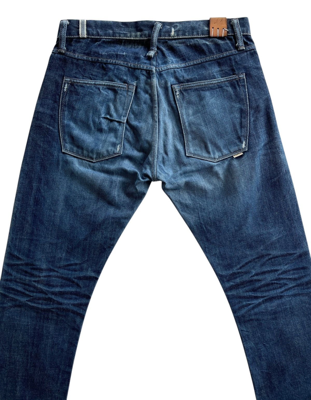 MATiAS Matias Pacheco Hand Tailored Distressed Selvedge Denim Size US 31 - 4 Thumbnail