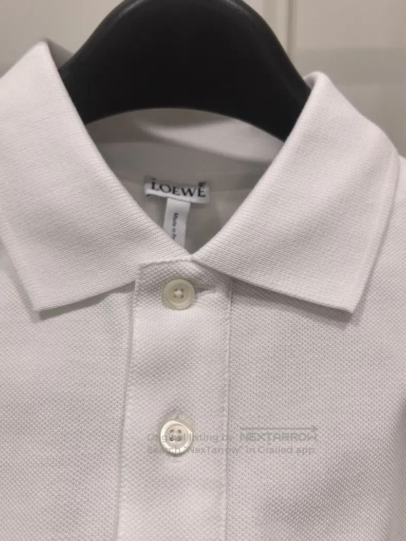 Loewe Loewe White Polo Shirt Size US S / EU 44-46 / 1 - 5 Thumbnail