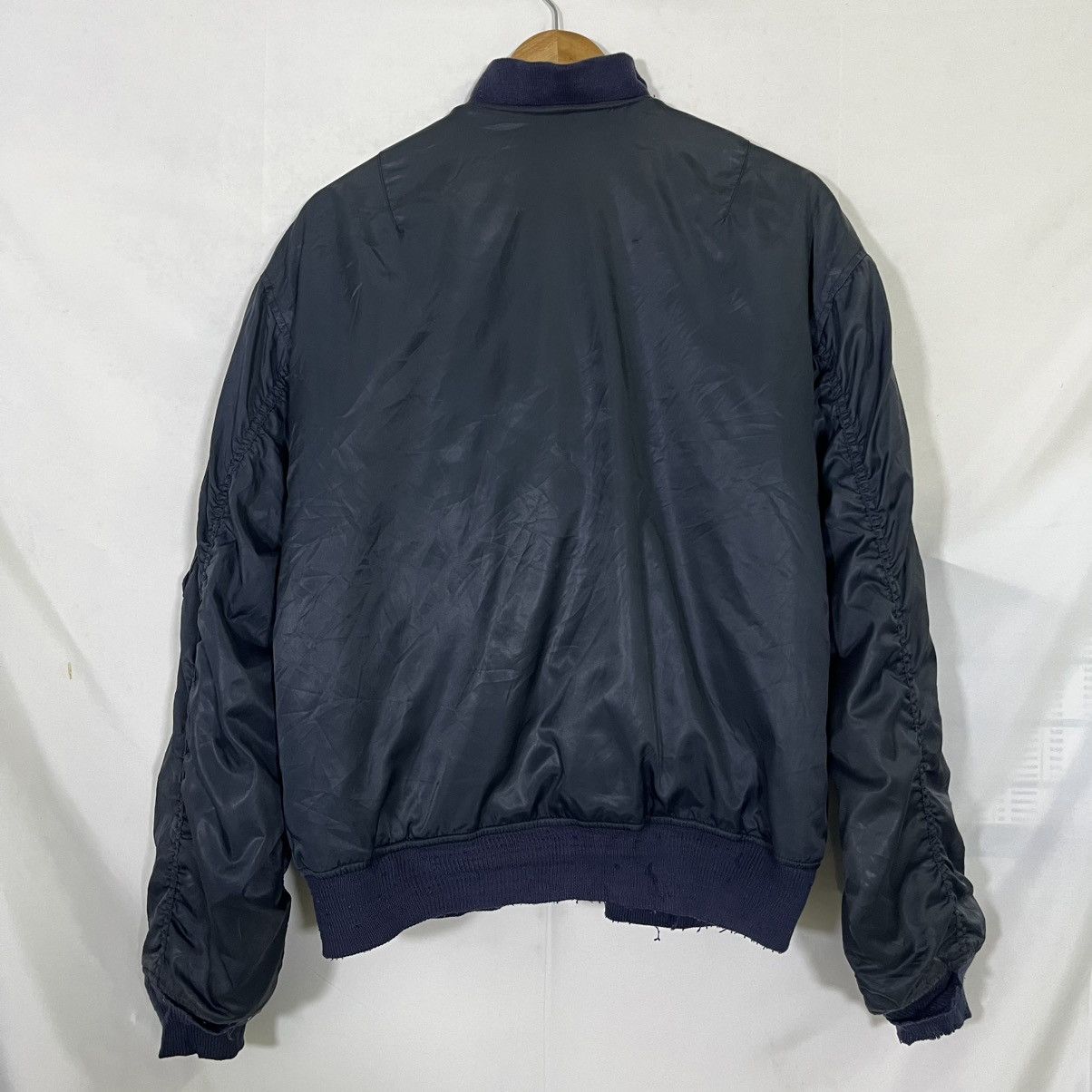 Vintage VINTAGE 90s BOMBER JACKET MA1 Size US L / EU 52-54 / 3 - 8 Thumbnail