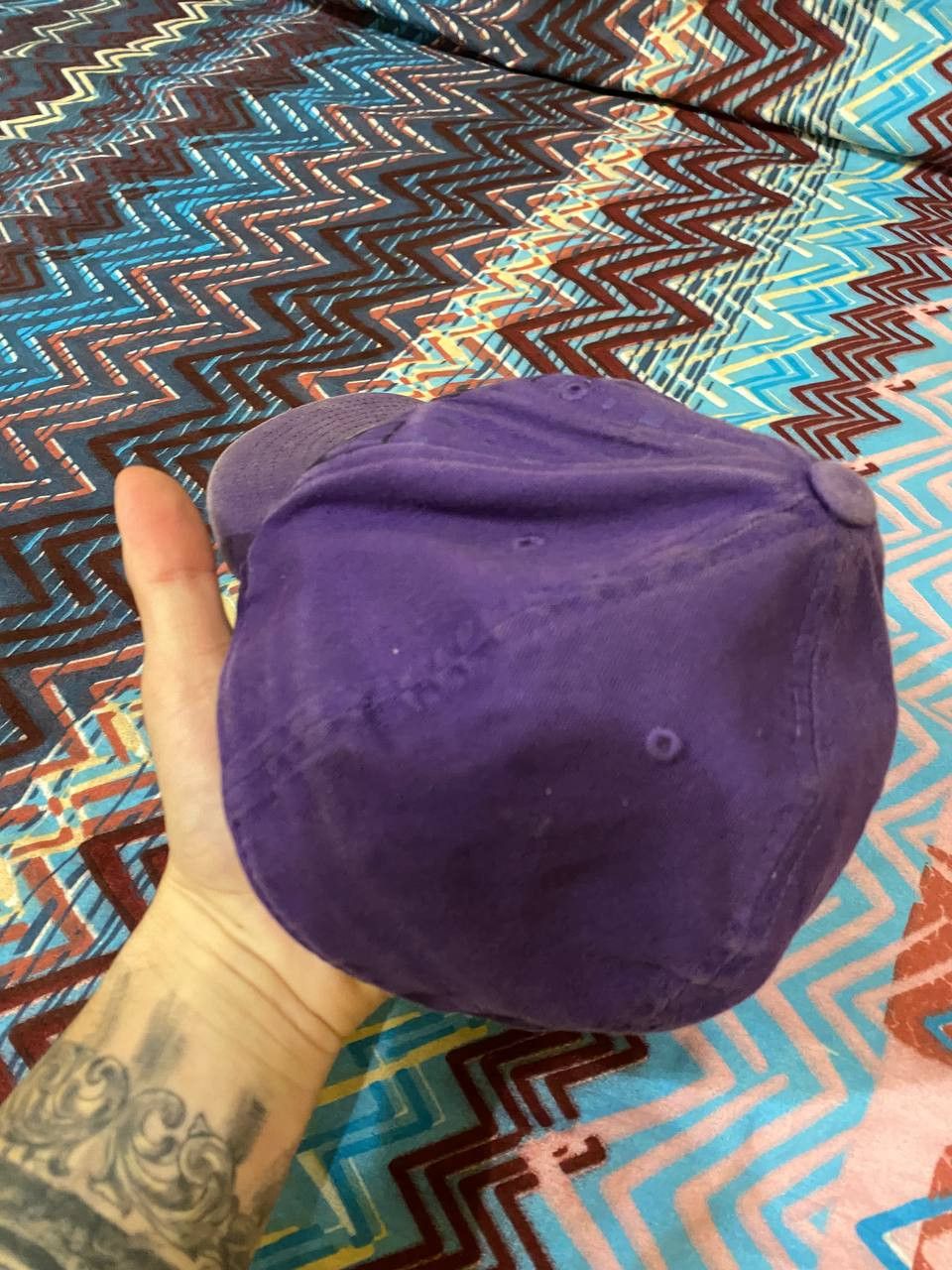 Oakley Hats purple Vintage Oakley Y2K logo Streetwear Size ONE SIZE - 7 Thumbnail