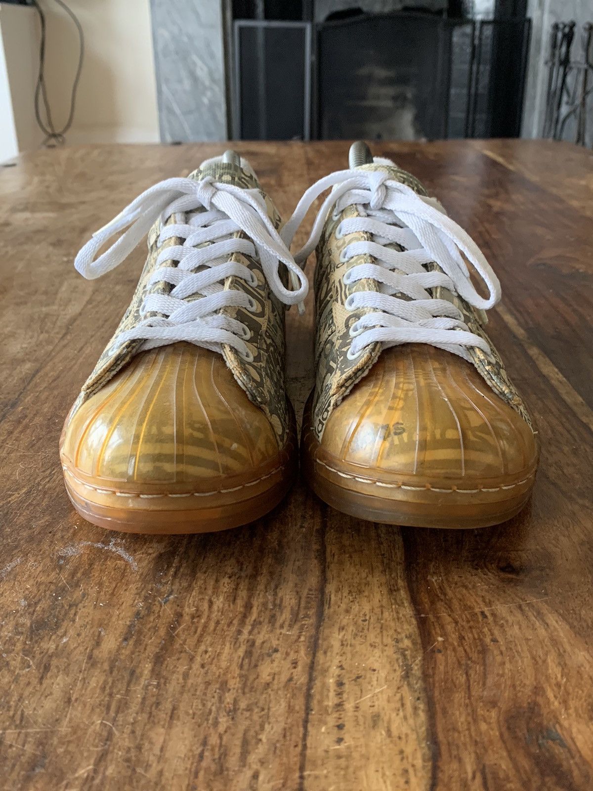 Adidas Rare 2002 Adidas Superstar Clear Size US 8 / EU 41 - 3 Thumbnail