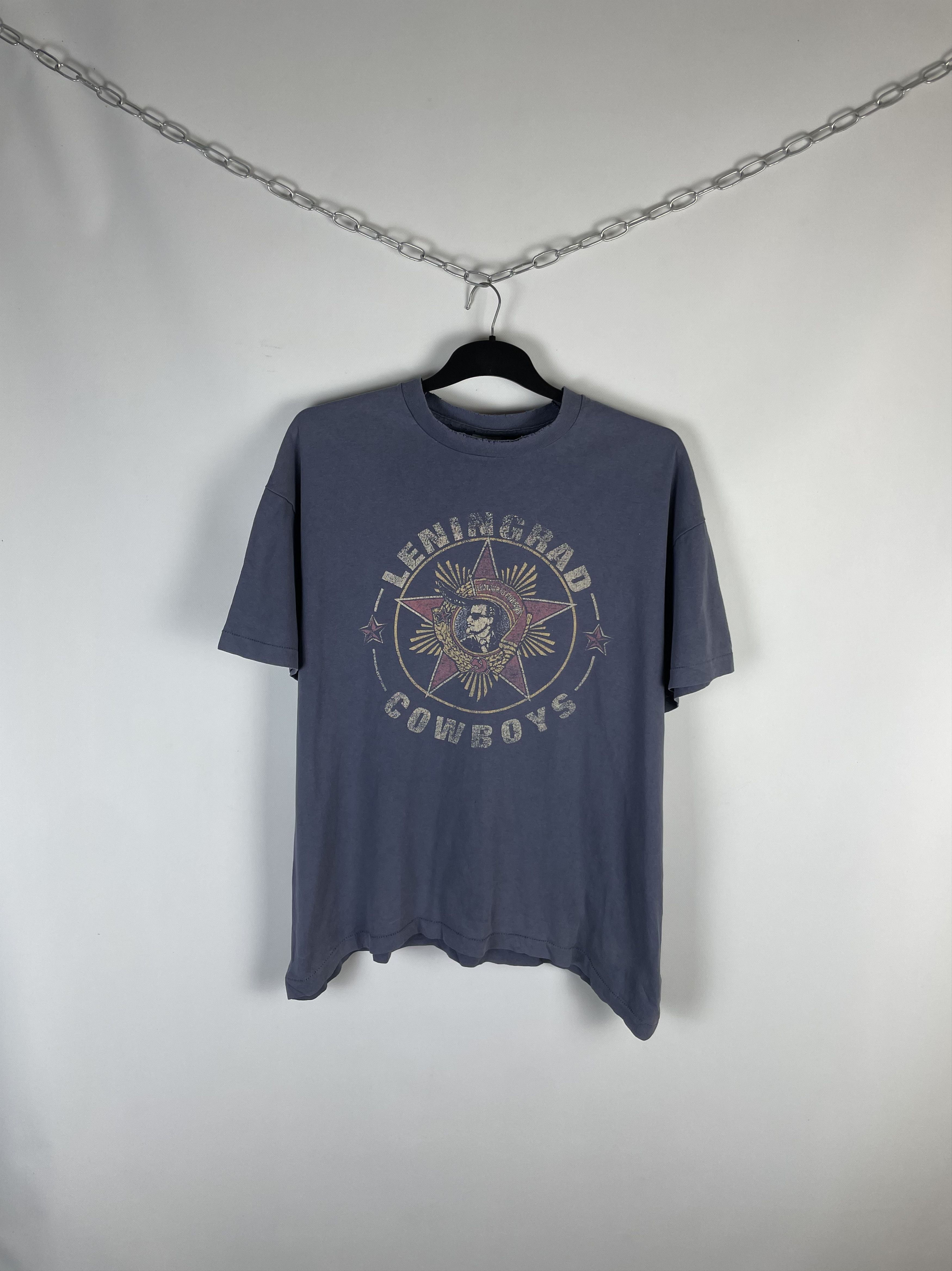 Band Tees Vintage 1995 Leningrad Cowboys Tee Size US XL / EU 56 / 4 - 1 Thumbnail