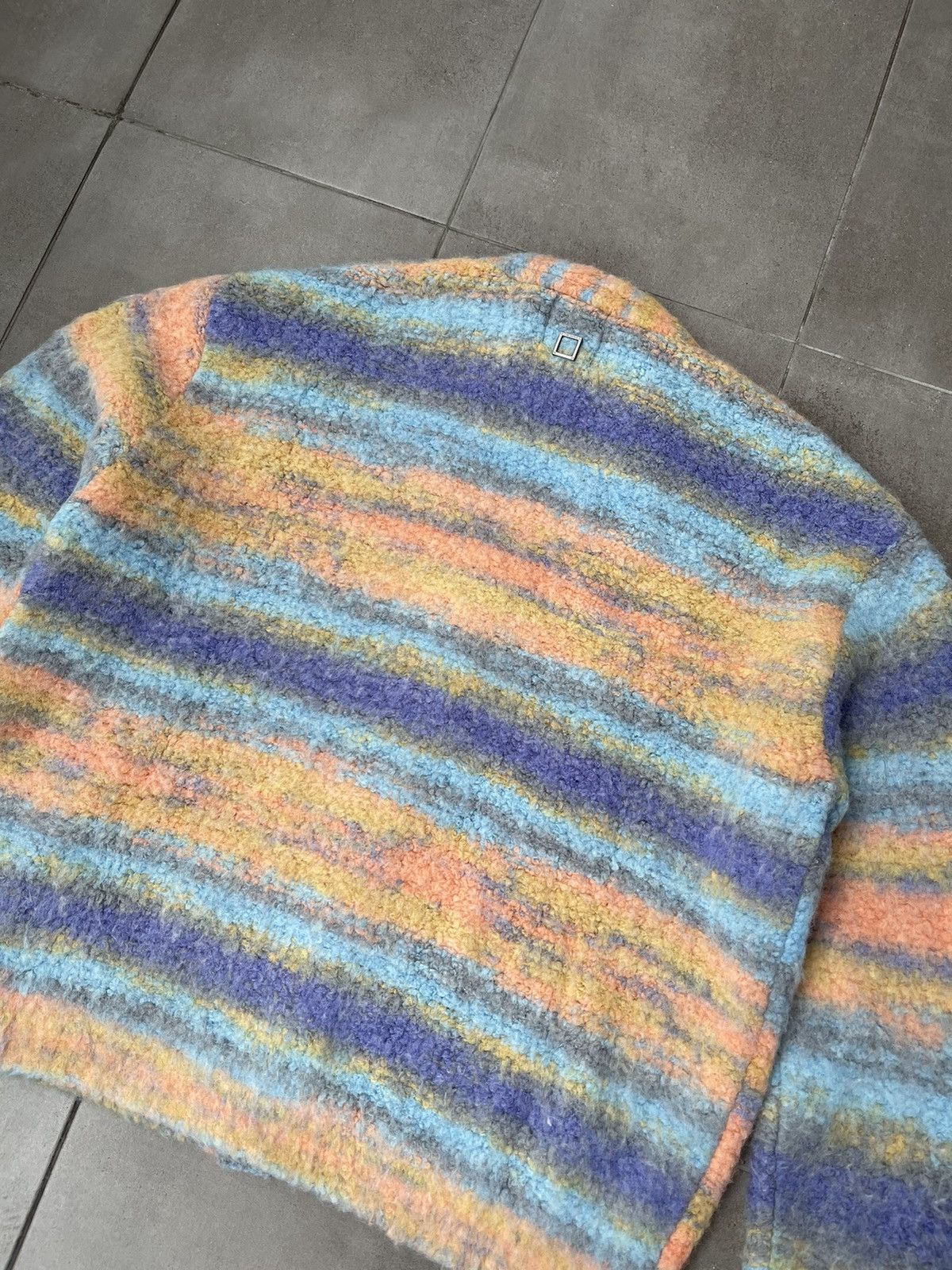!DS! SS23 Wooyoungmi Multicolor Alpaca Cardigan