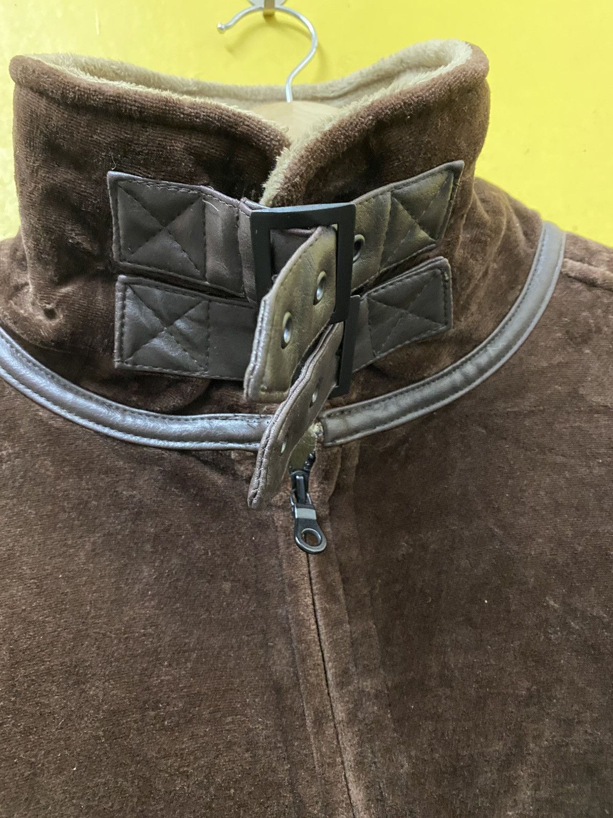 Japanese Brand First Down Fleece Jaket Zipper Brown Colour Size US L / EU 52-54 / 3 - 3 Thumbnail