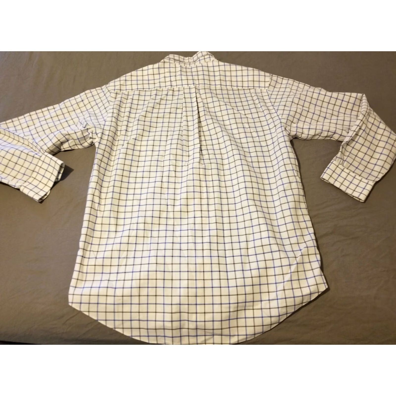Brooks Brothers Brooks Brothers Dress Shirt M Medium White Button Cotton Mens Size 40R - 5 Thumbnail