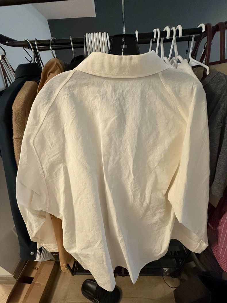 Saint Laurent Paris Saint Laurent Paris 23ss cotton and linen shirt-2506 Size US L / EU 52-54 / 3 - 3 Thumbnail