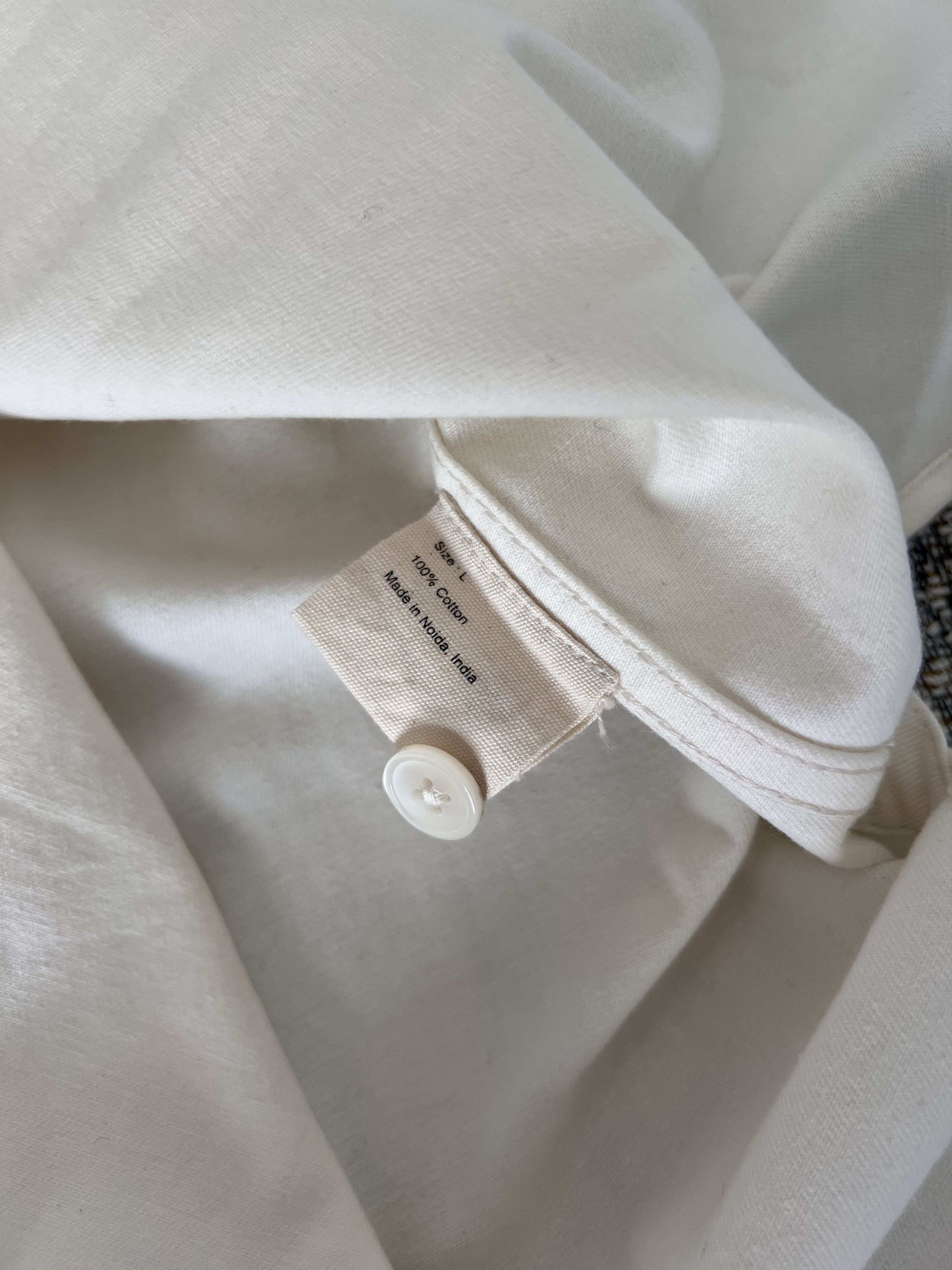 Bode Bode Baseball Shirt in White Size US L / EU 52-54 / 3 - 9 Thumbnail