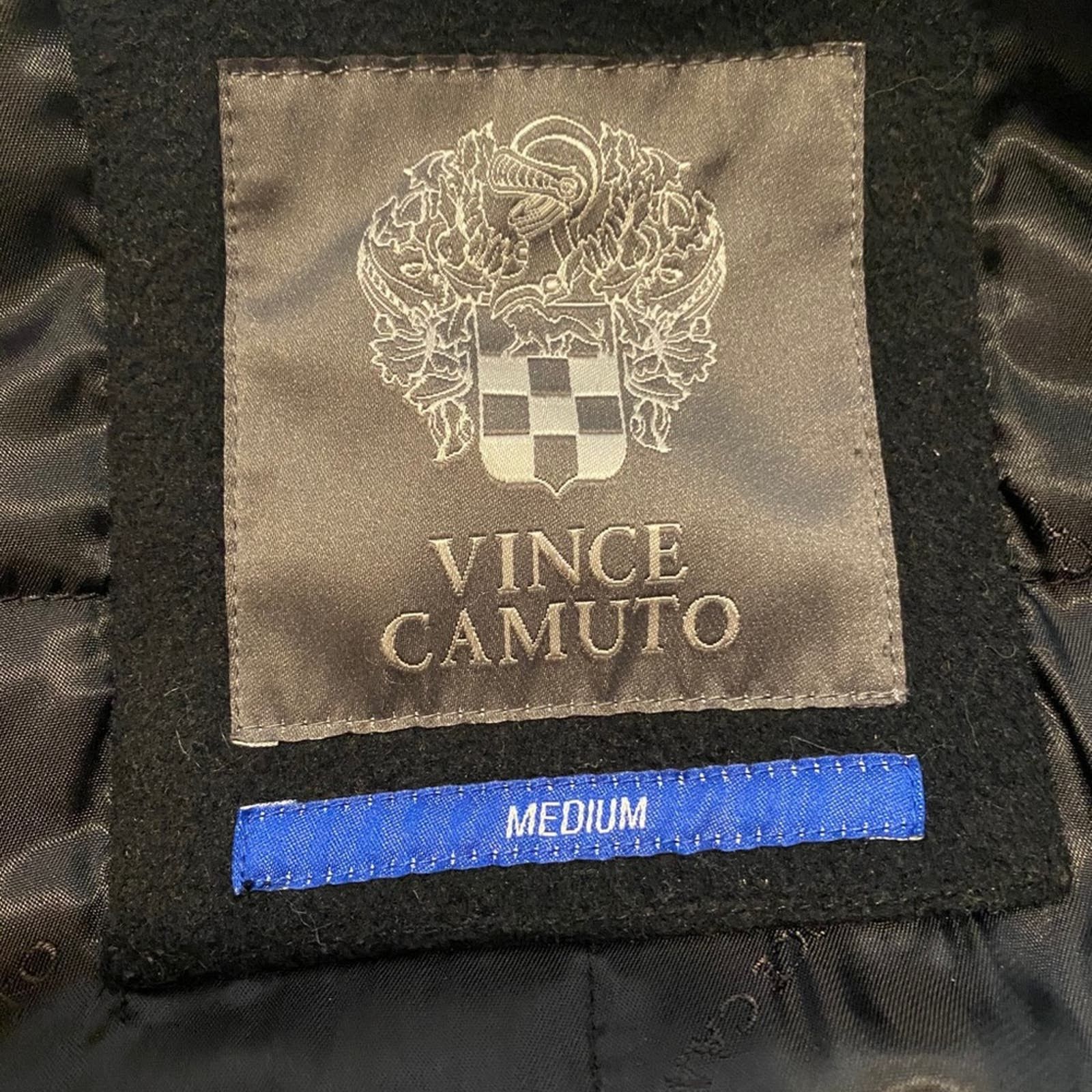 Vince Camuto Vince Camuto Black Zip Up Jacket / Coat Size Medium Size US M / EU 48-50 / 2 - 4 Thumbnail