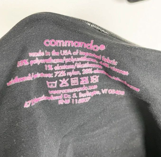 Commando Commando Faux Vegan Leather High Size 34" / US 12 / IT 48 - 2 Thumbnail