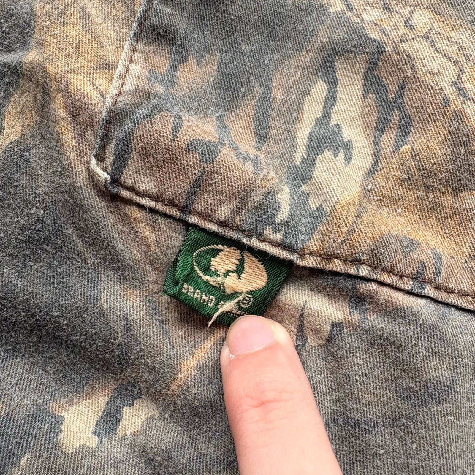 Mossy Oaks × Vintage Vintage Baggy Mossy Oak Camo Hunting Pants Size US 42 / EU 58 - 3 Thumbnail