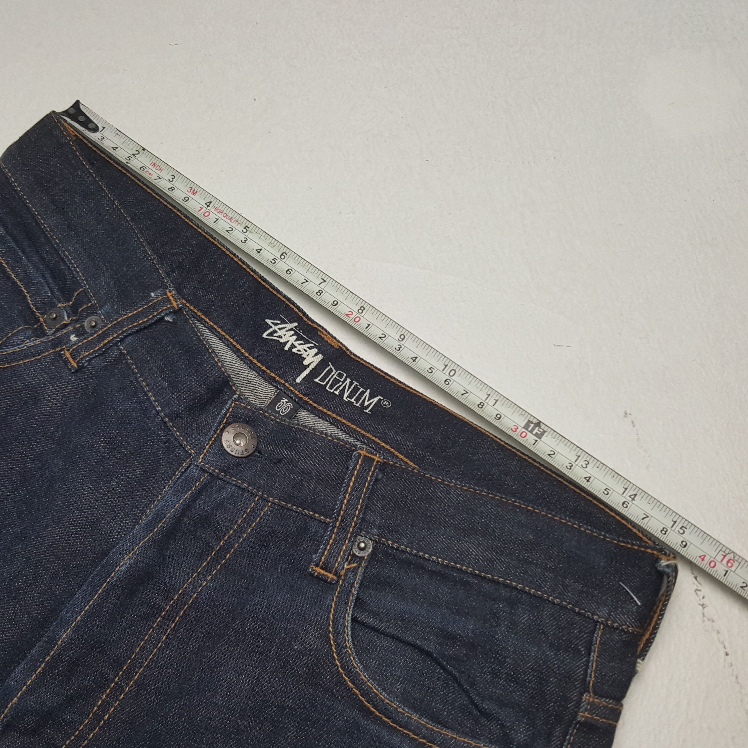 Stussy × Vintage Vintage Stussy American Streetwear Style Denim Jeans Size US 30 / EU 46 - 7 Thumbnail