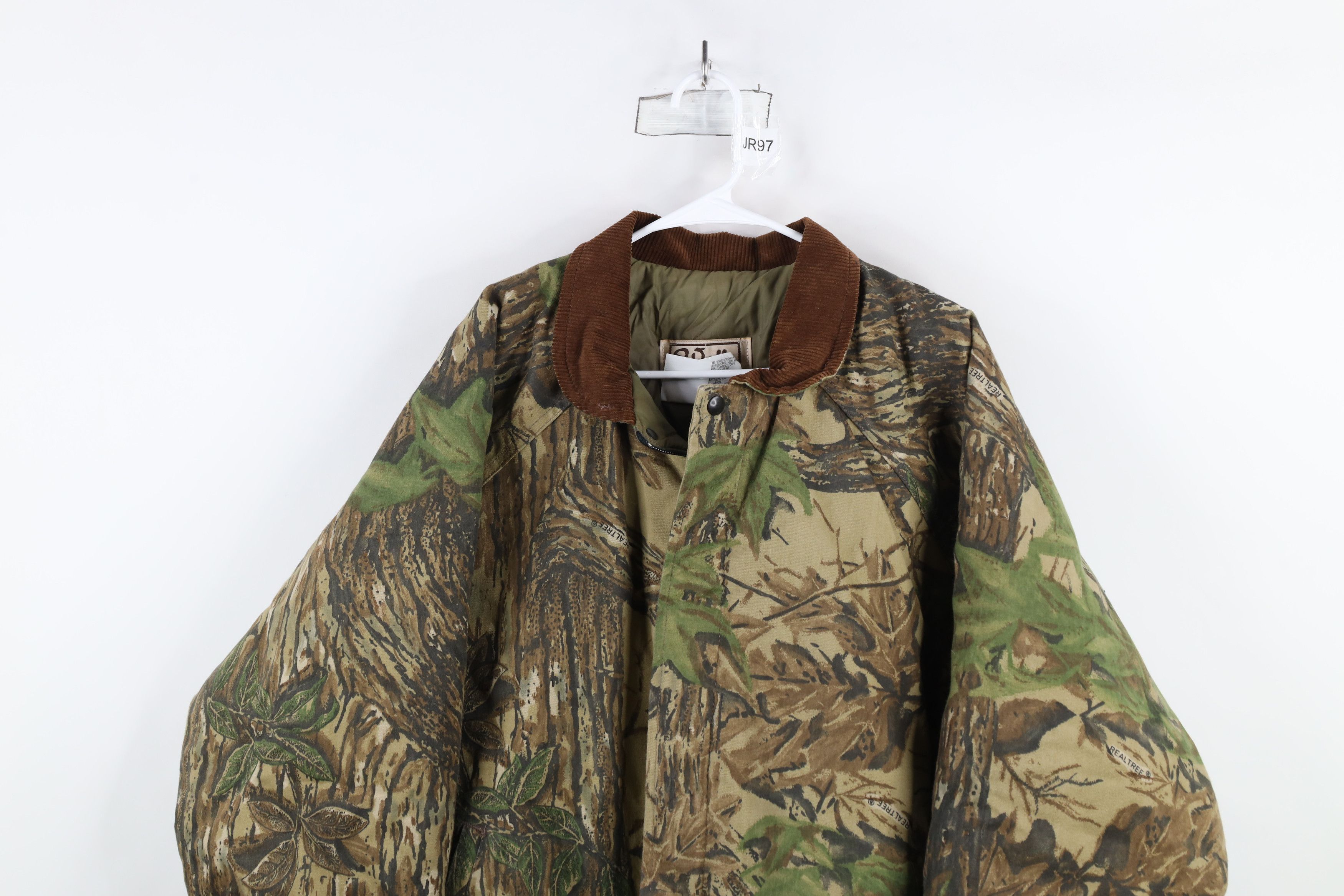 Vintage × Walls Vintage 90s Walls Realtree Camouflage Bomber Jacket USA Size US XL / EU 56 / 4 - 2 Thumbnail