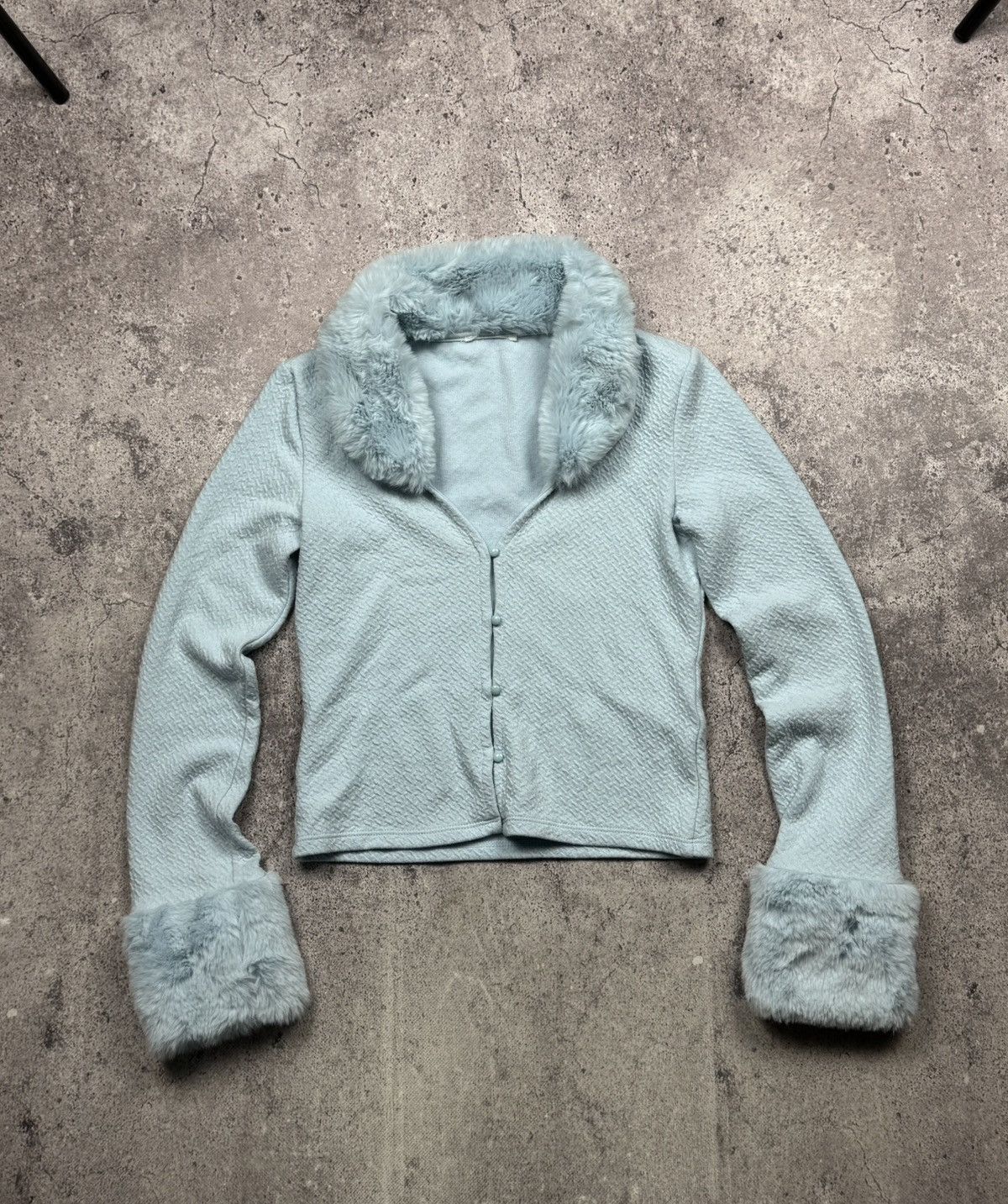 If Six Was Nine Vintage Y2K Abercrombie & Fitch Zip Fur Hoodie LGB Style Jpn Size XS / US 0-2 / IT 36-38 - 1 Thumbnail