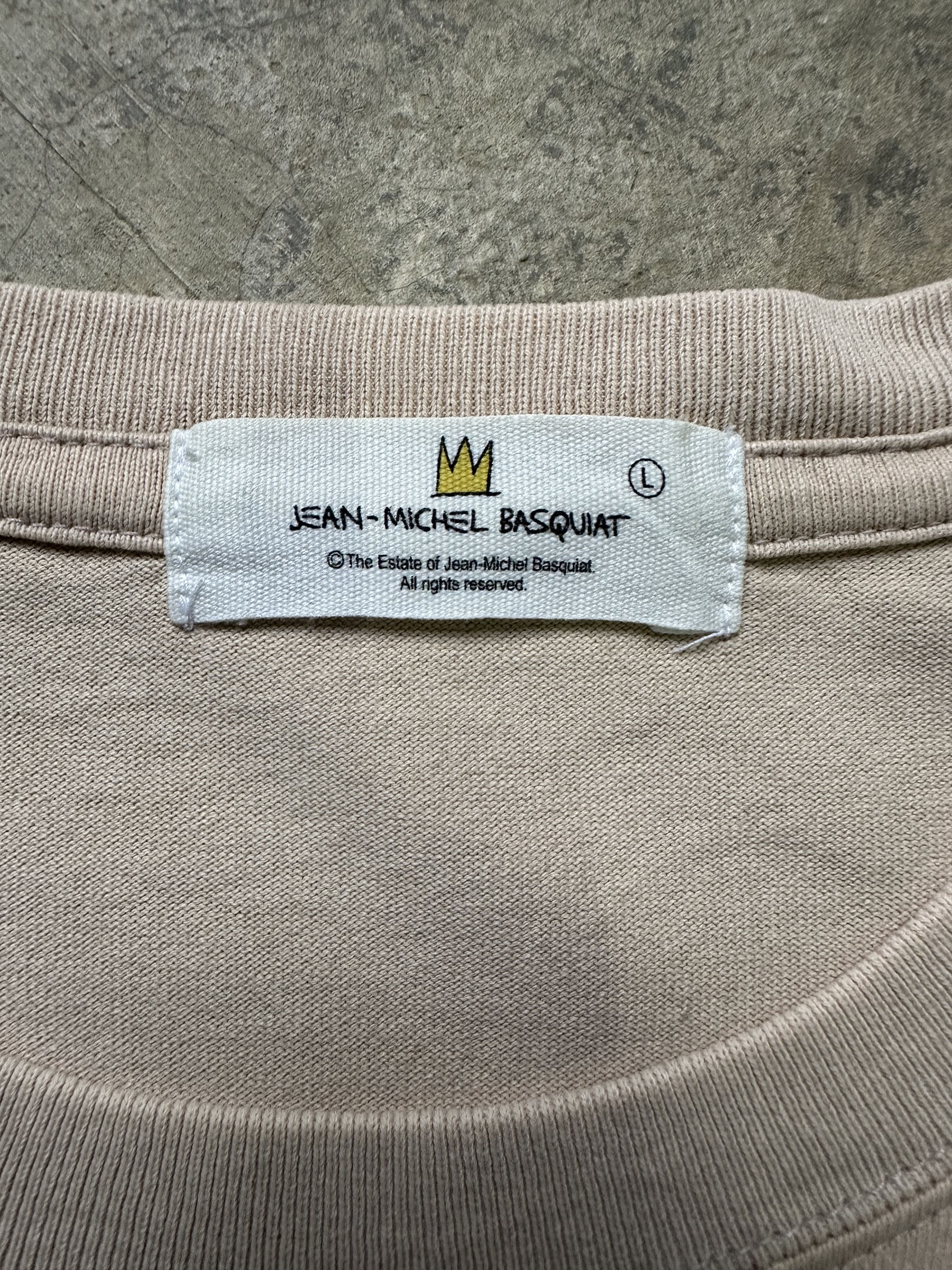 Jean-Michel Basquiat Vintage Jean Michel Basquiat Evil Thought Revenge Skull Tee Size US L / EU 52-54 / 3 - 9 Thumbnail