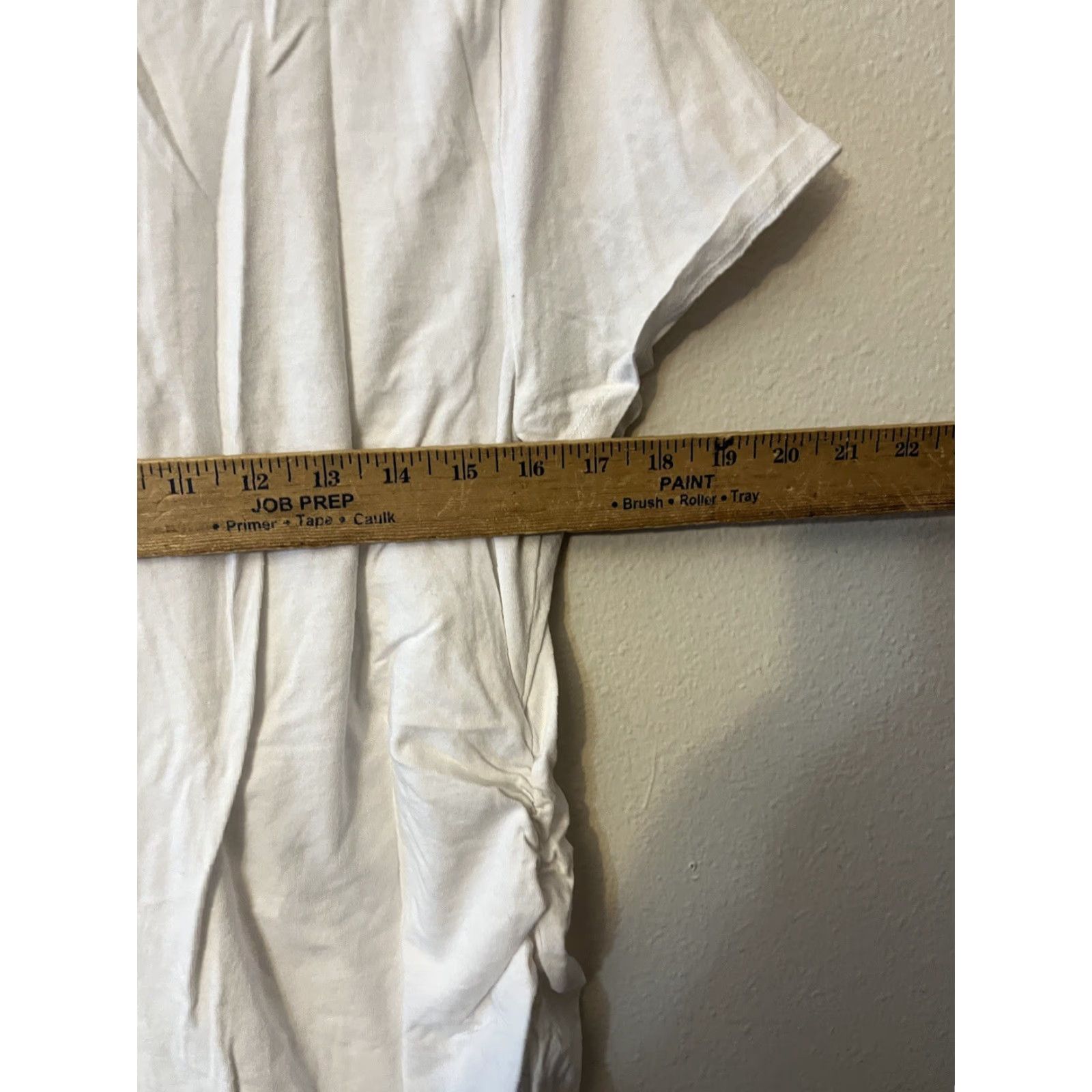 Vintage Isabel Ingrid & Ladies Maternity Size White V-Neck Tshirt XXL 2XL Size XXL / US 16-18 / IT 52-54 - 5 Thumbnail