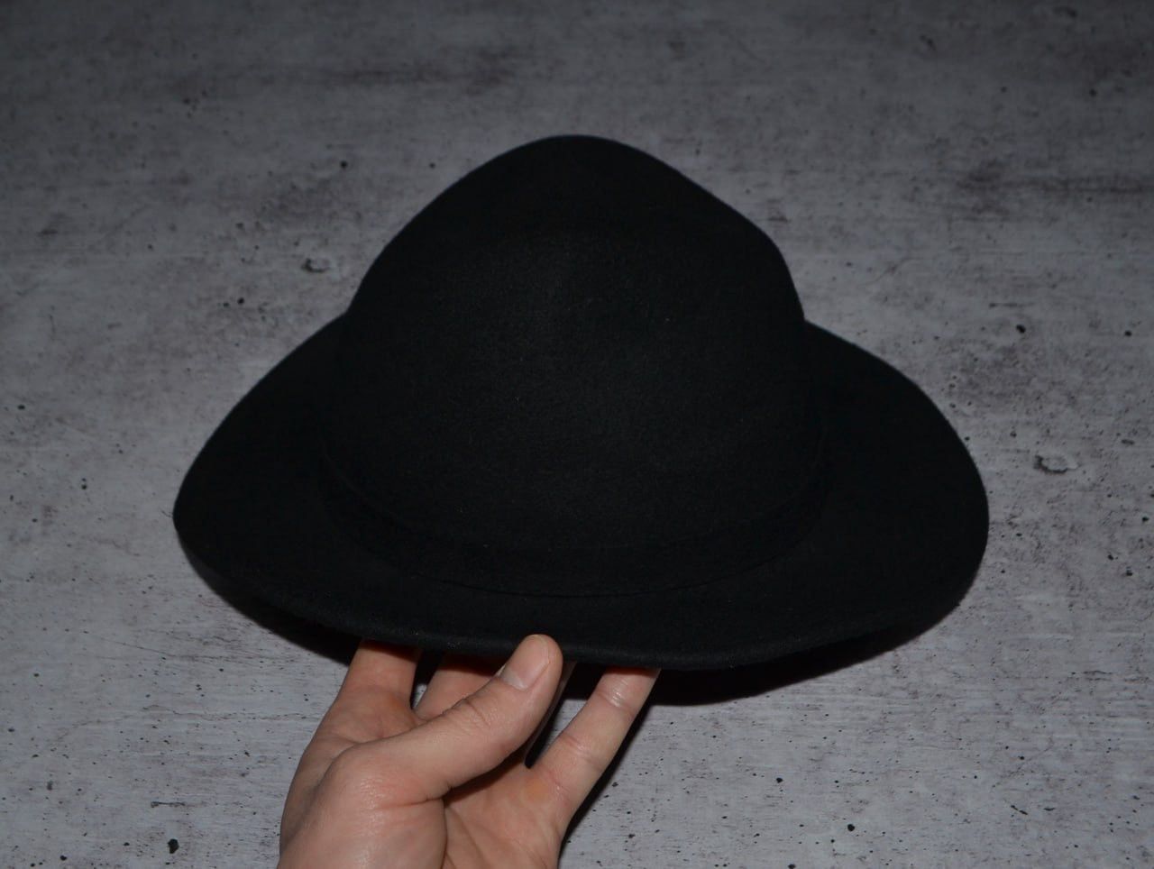 Allsaints AllSaints Black Bronson Fedora Hat Size ONE SIZE - 6 Thumbnail