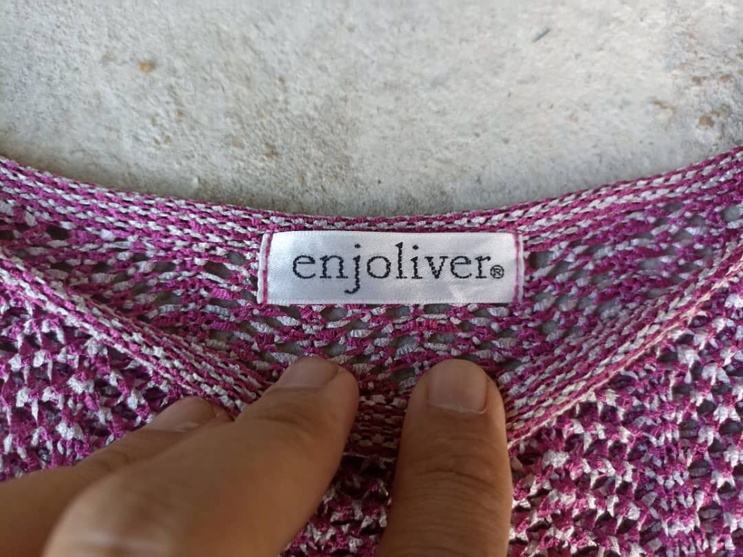 Japanese Brand × Vintage Enjoliver see through blouse Size M / US 6-8 / IT 42-44 - 7 Thumbnail