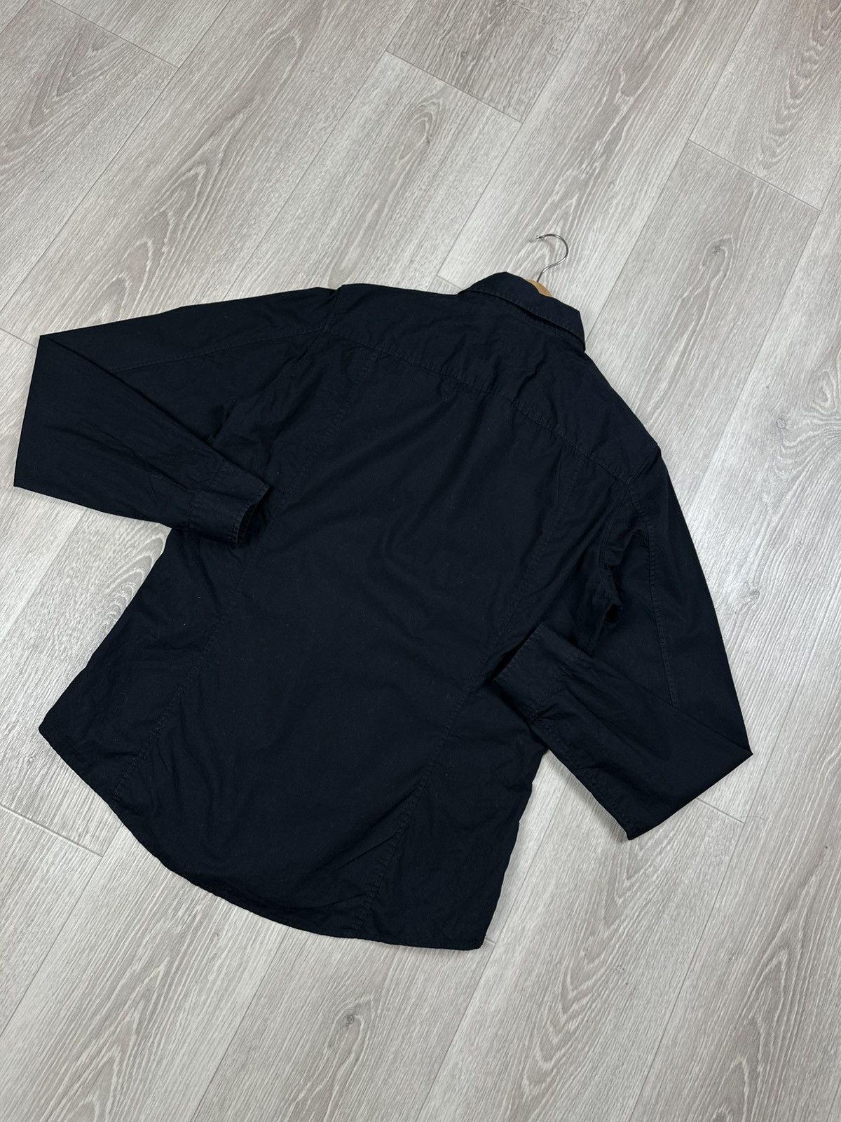 Versace Versace Jeans Black Shirt Button Up Long Sleeve Size S Size US S / EU 44-46 / 1 - 9 Thumbnail